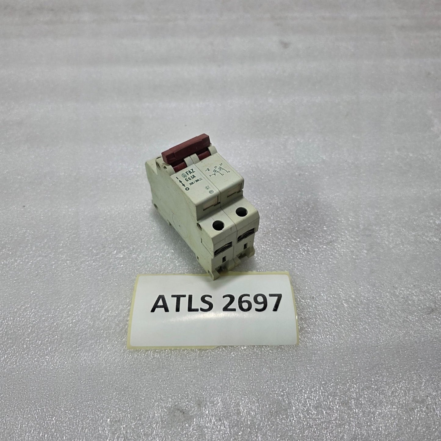 MOELLER FAZ G0.5A 2P 0.5A TYPE G 220/380V 10KA MCB MINIATURE CIRCUIT BREAKER