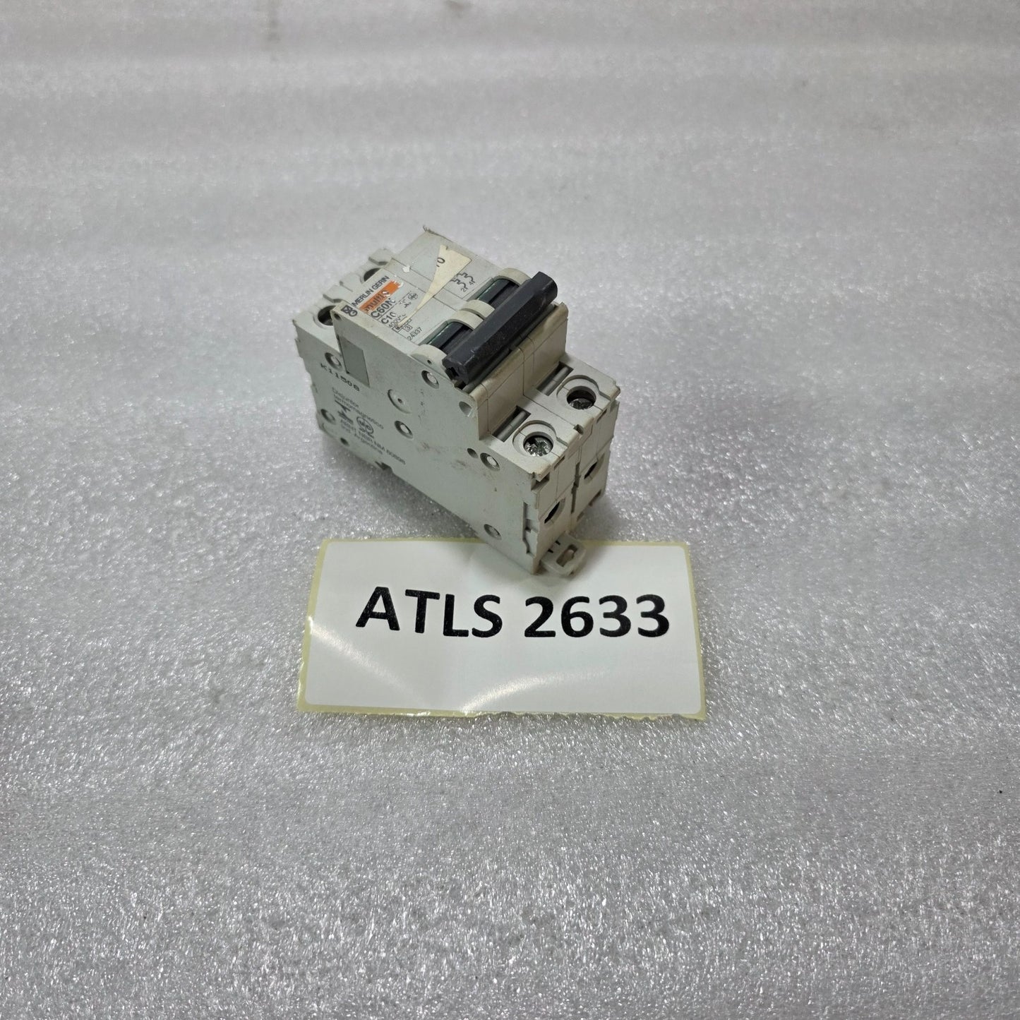 MERLIN GERIN MULTI9 C60N C10 2P DOUBLE POLE 10A MINIATURE CIRCUIT BREAKER 400V