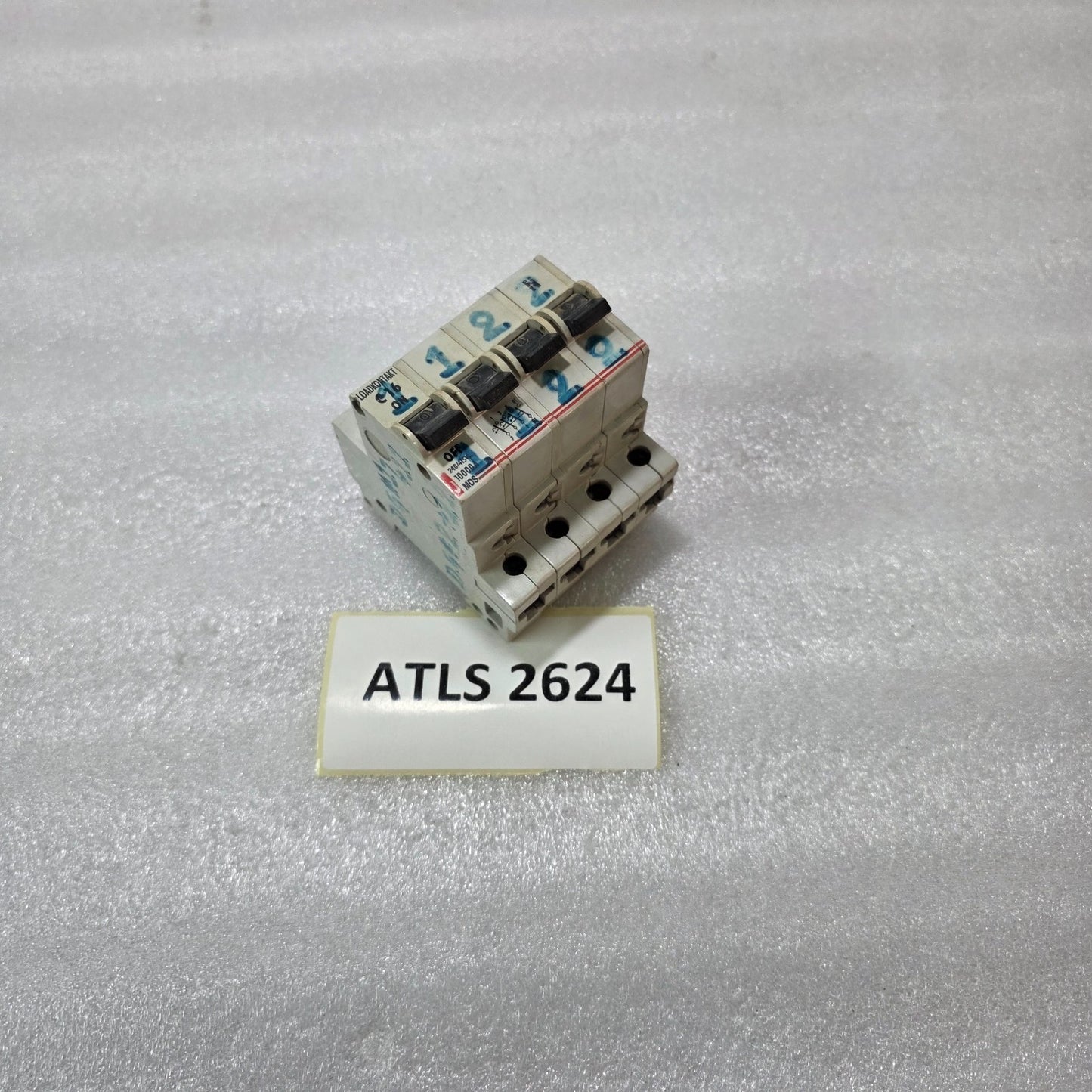 LOADKONTAKT C-16 MDS 4P FOUR POLE 16A MINIATURE CIRCUIT BREAKER MCB 240/415V 10K