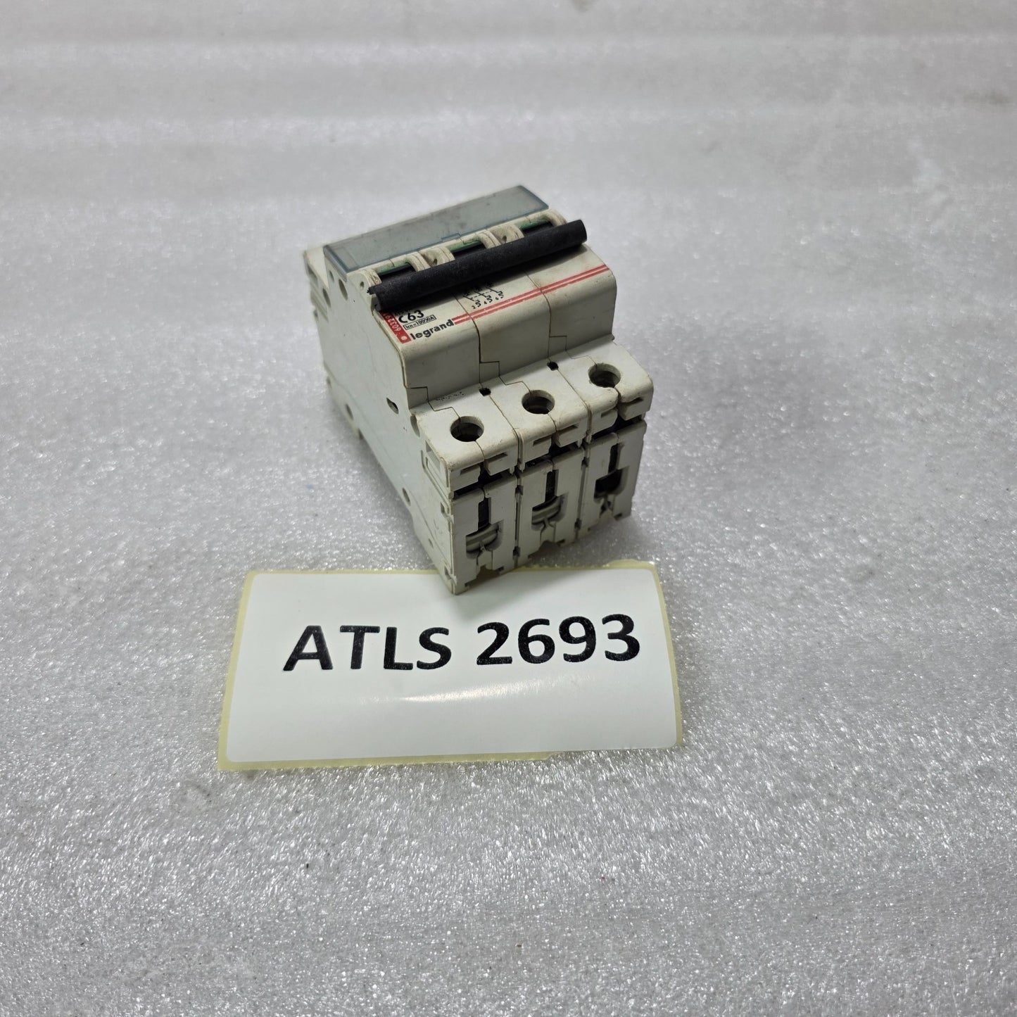 LEGRAND 603291 3P 63A TYPE C 415V 10KA MCB MINIATURE CIRCUIT BREAKER