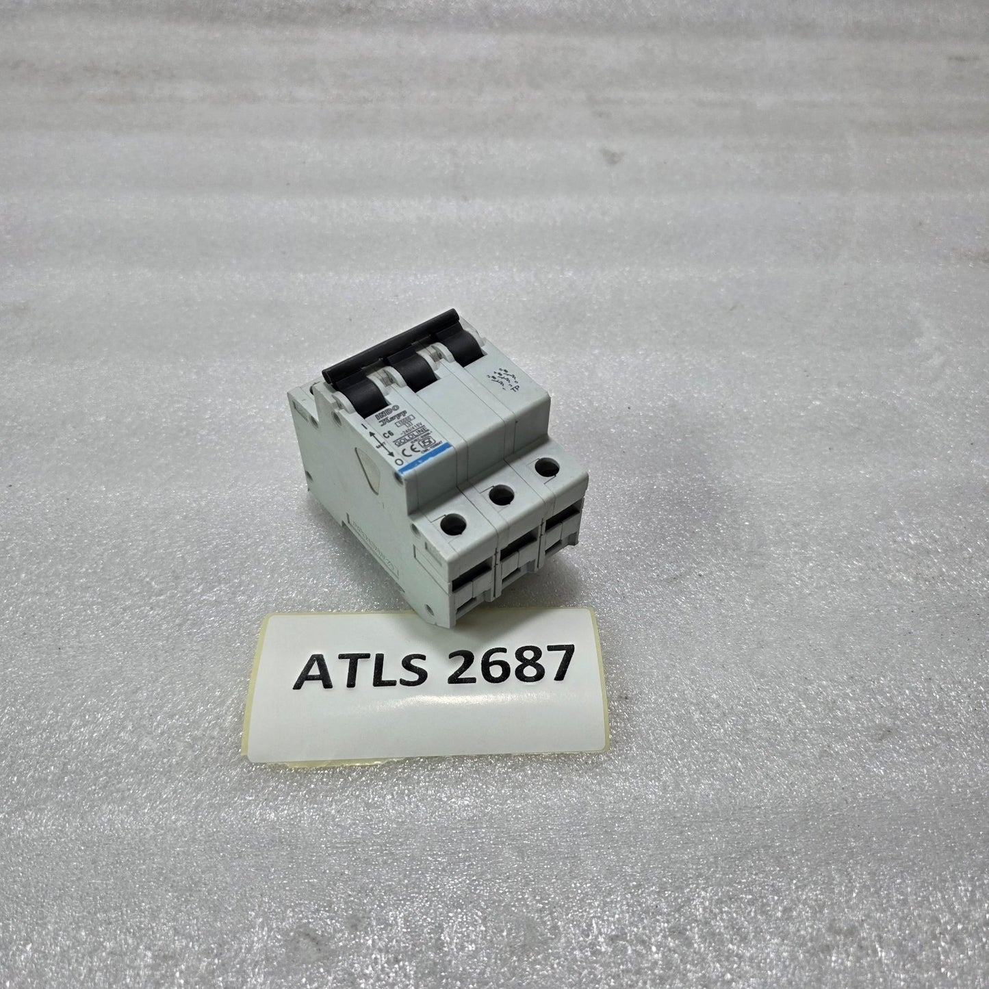 KOPP GOLDLINE C6 3P 6A TYPE C 240/415V 10KA MCB MINIATURE CIRCUIT BREAKER