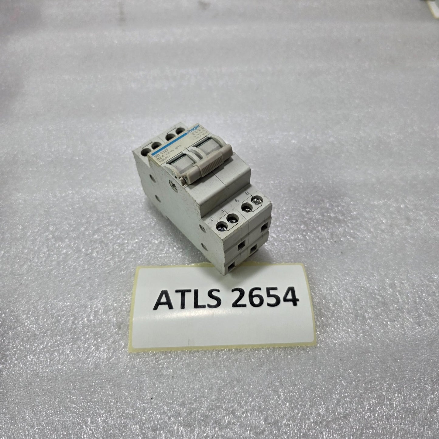 HAGER SB432F 4P 32A 400V 50HZ MODULAR SWITCH DISCONNECTOR ISOLATOR