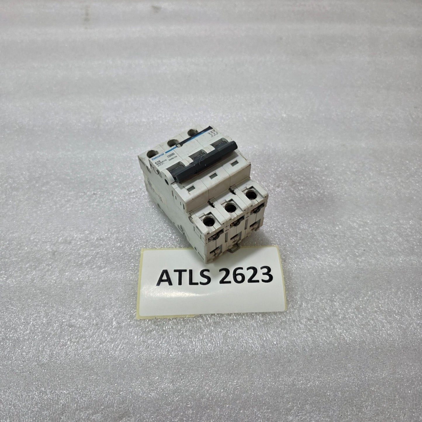 ELETROMAR WMN3C10 3P TRIPLE POLE 10A MINIATURE CIRCUIT BREAKER MCB 415V 10KA