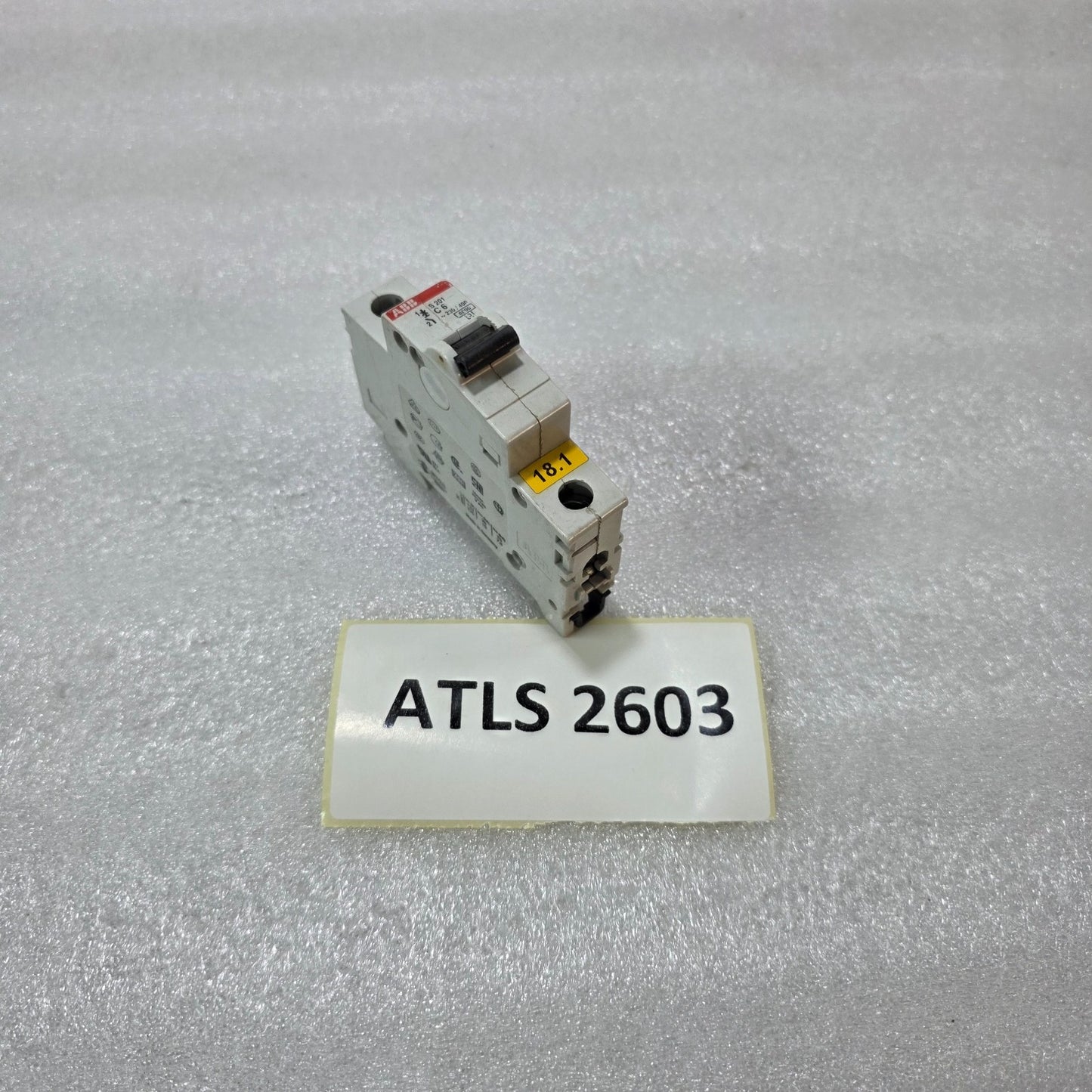 ABB S201 C6 1P SINGLE POLE 6A MINIATURE CIRCUIT BREAKER MCB 230/400V 6KA