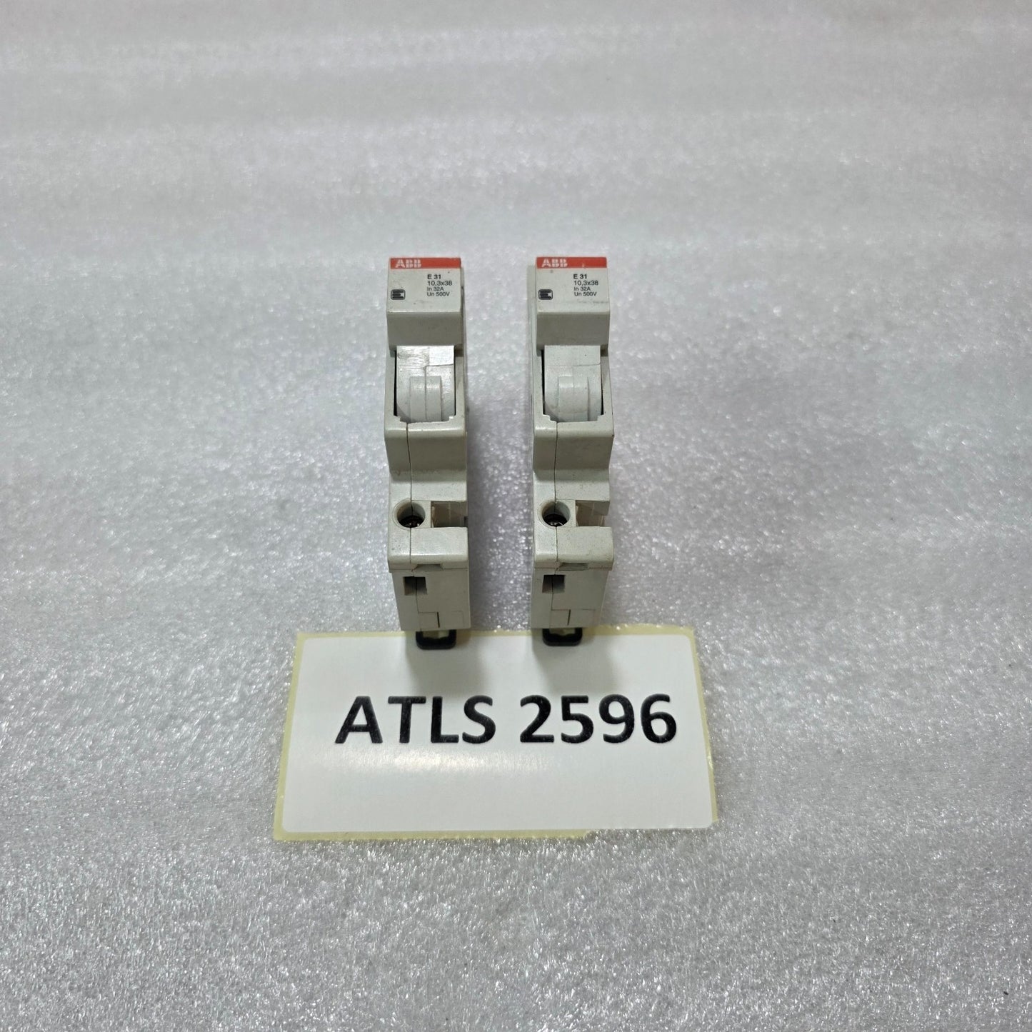 ABB E31 32A 1-POLE DIN RAIL FUSE HOLDER 500V 10.3x38mm INDUSTRIAL
