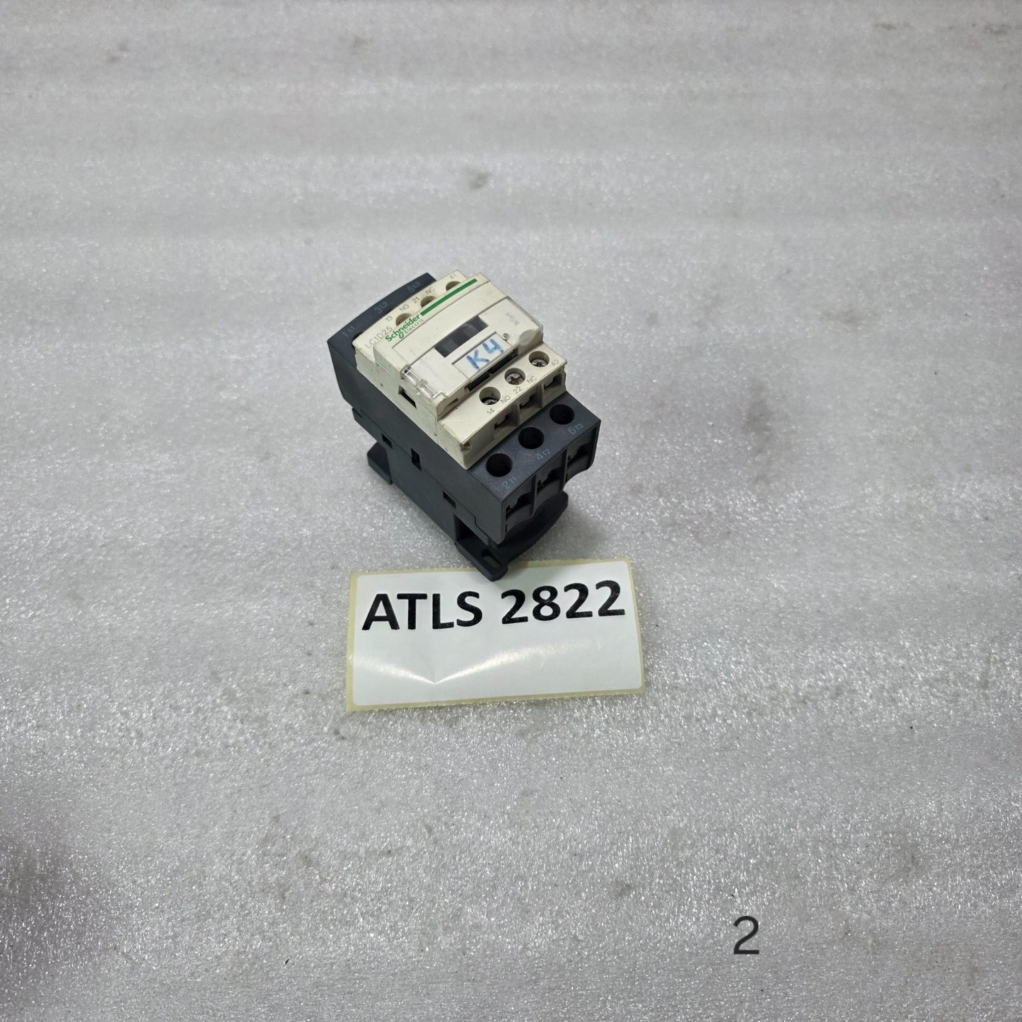 S ELECTRIC LC1D25 3 POLE AC CONTACTOR WITH 1NO + 1NC AUXILIARY CONTACTS 230V AC