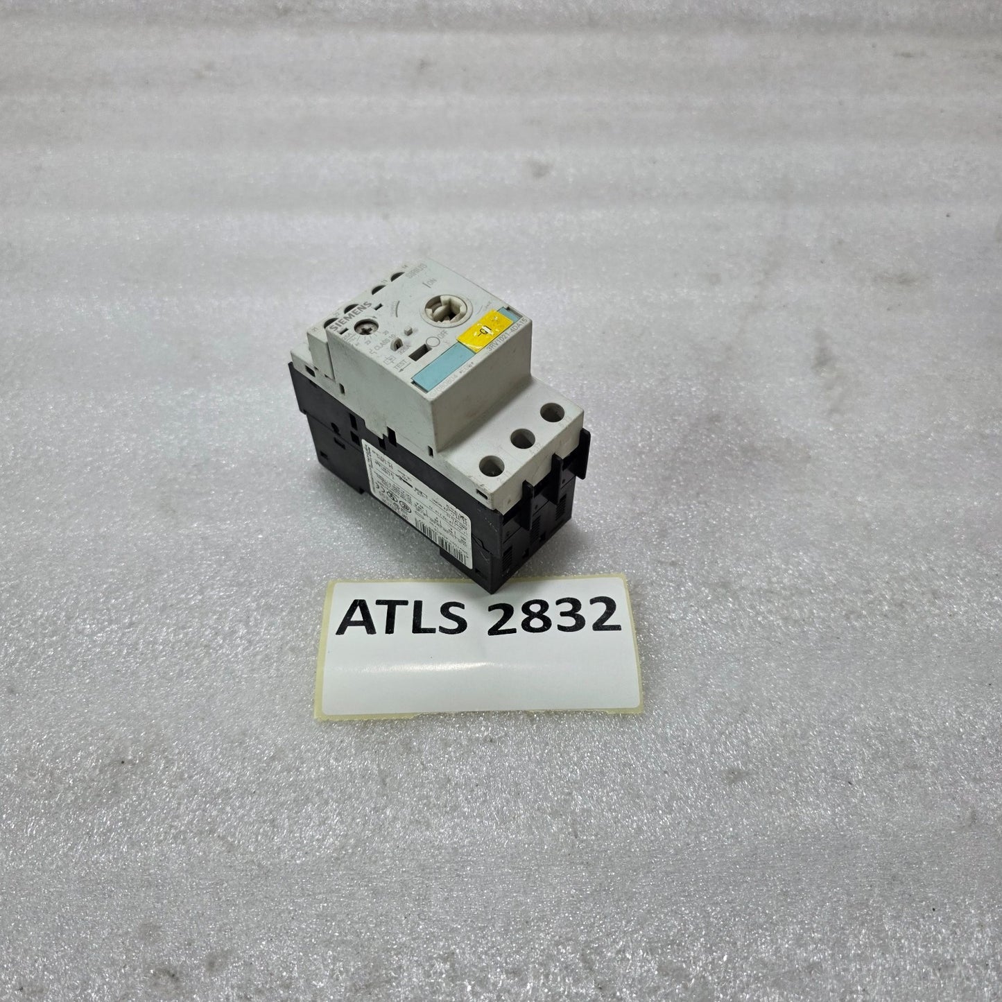 SIEMENS 3RV1021-4DA15 MOTOR PROTECTION CIRCUIT BREAKER 3 POLE CLASS 10 20-25A