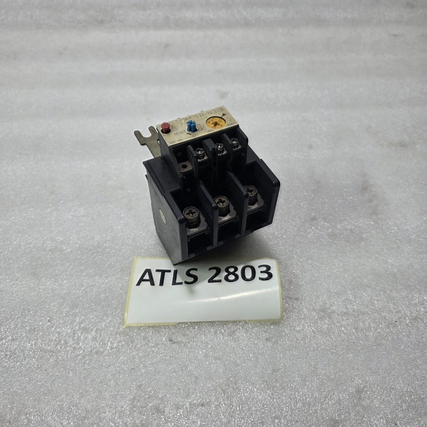 FUJI ELECTRIC TR-3N/3 THERMAL OVERLOAD RELAY 34-50A 3 POLE TRIP CLASS 10