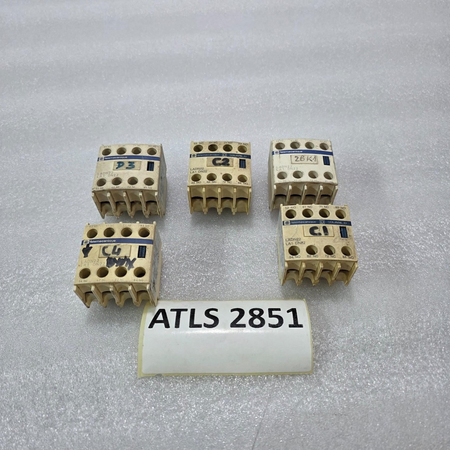 TELEMECANIQUE | LADN22 / LA1DN22 | AUXILIARY CONTACT BLOCK | 2NO + 2NC | 690V |