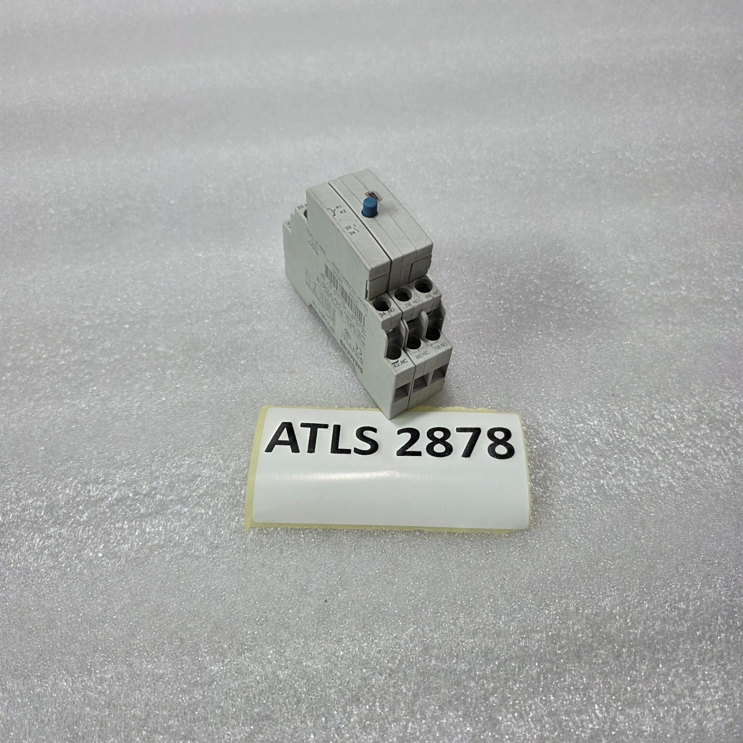 SIEMENS 3RV1901-1A AUXILIARY CONTACT BLOCK 3NO+3NC 690V FOR 3RV1 SERIES