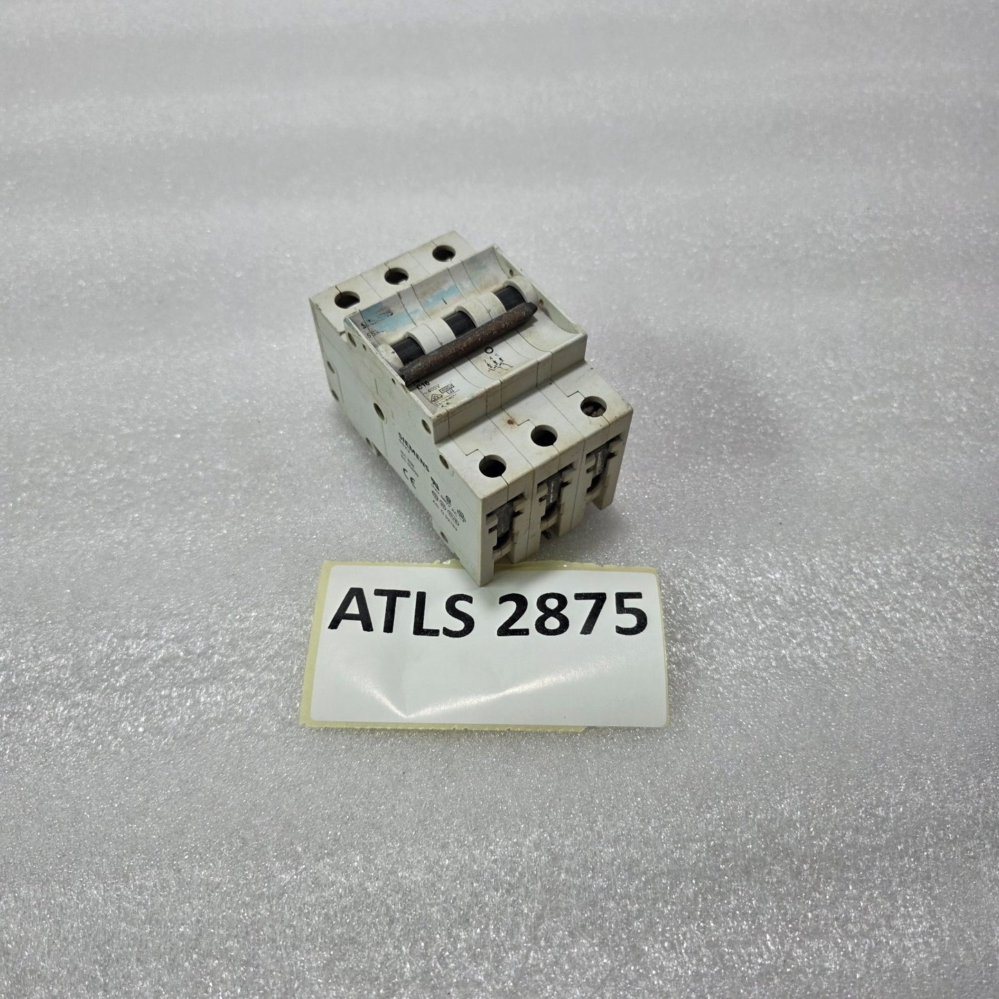 SIEMENS 5SX2316-7 3P 16A CURVE B 400/480V 6KA MCB MINIATURE CIRCUIT BREAKER
