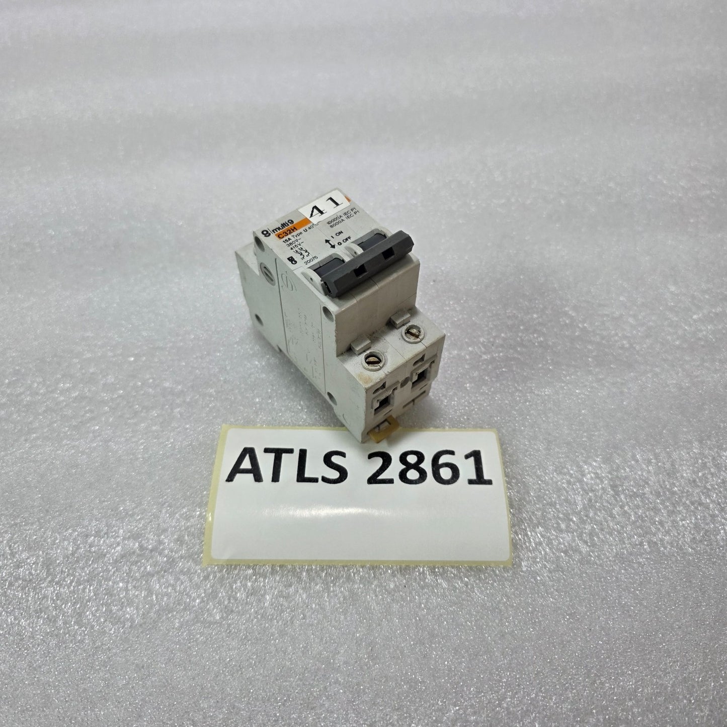 MERLIN GERIN MULTI9 C32H 2P 32A TYPE U 380/415V AC 10KA MCB MINIATURE CIRCUIT BR