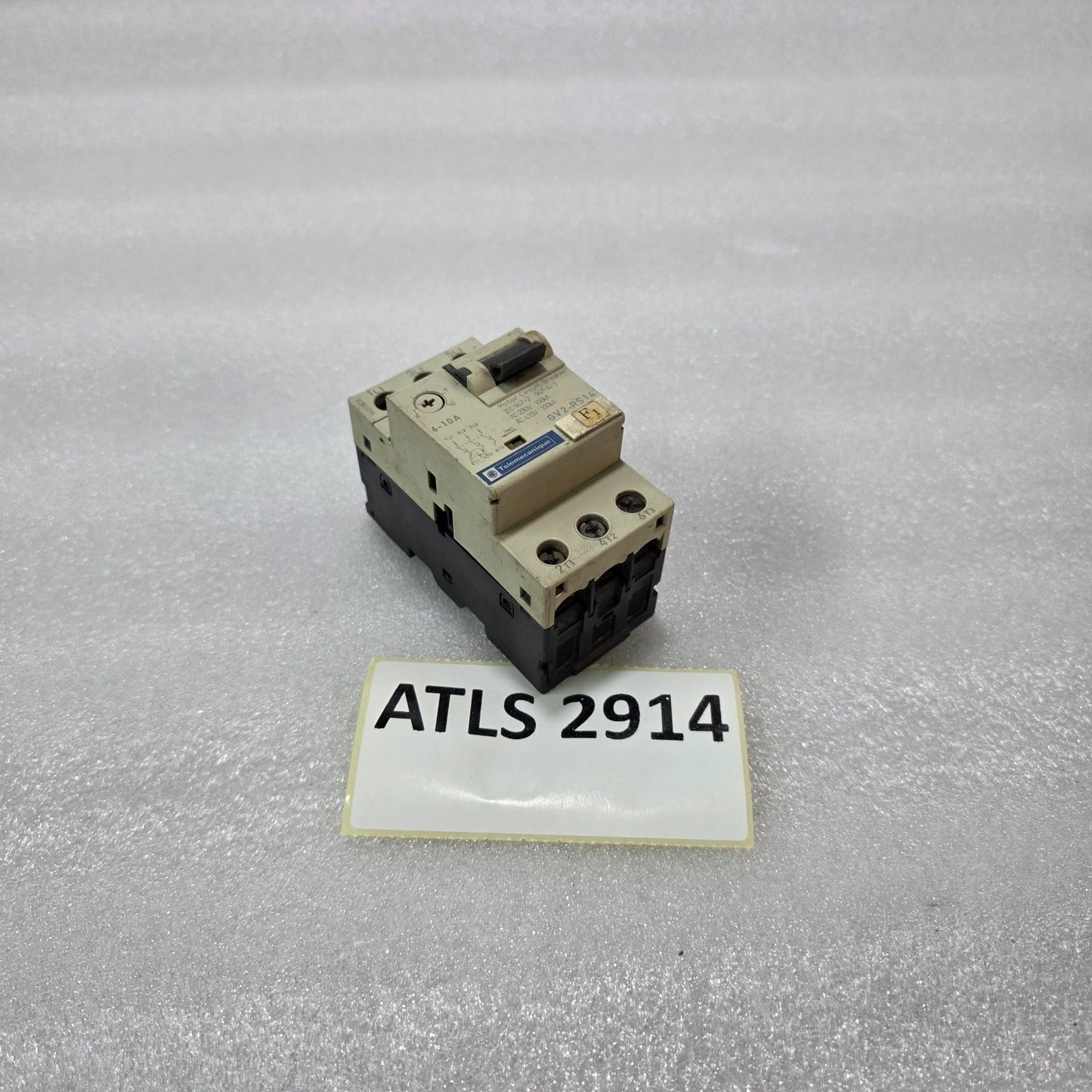 TELEMECANIQUE GV2-RS14 MOTOR CIRCUIT BREAKER 6-10A IEC947