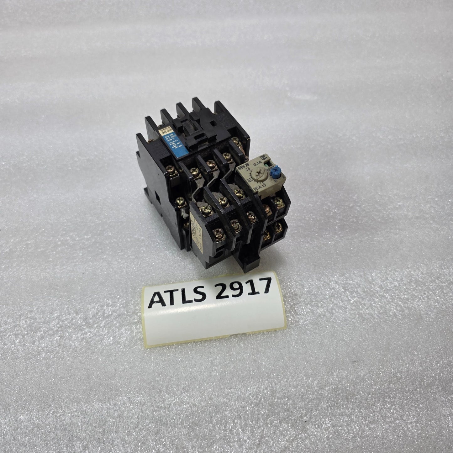 GOLDSTAR SMC-20P AC CONTACTOR + SRH-20 THERMAL OVERLOAD RELAY 1.7-2.5A