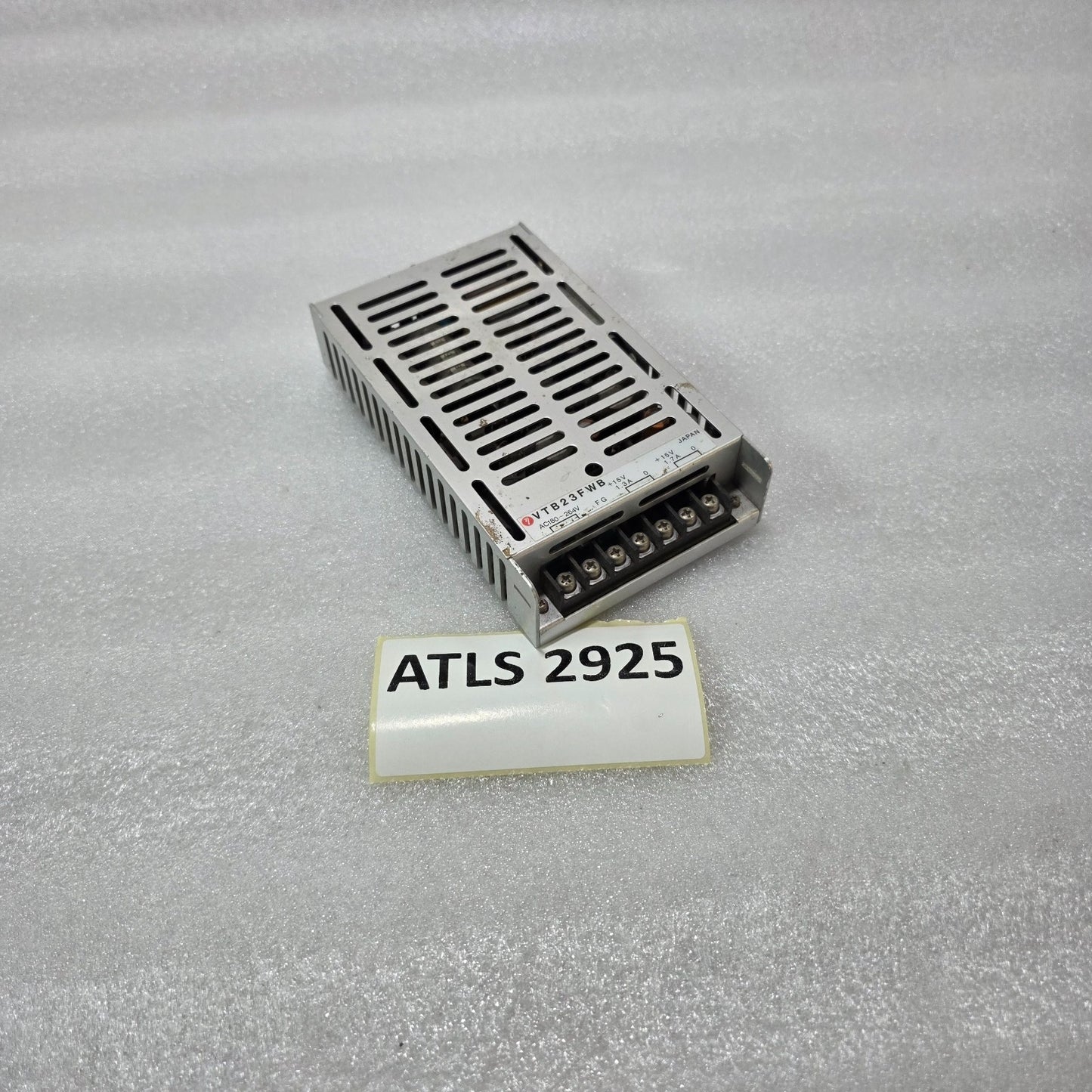DENSEI-LAMBDA VTB23FWB DUAL OUTPUT SMPS 180-264V AC ±15V 1.3A/1.7A JAPAN