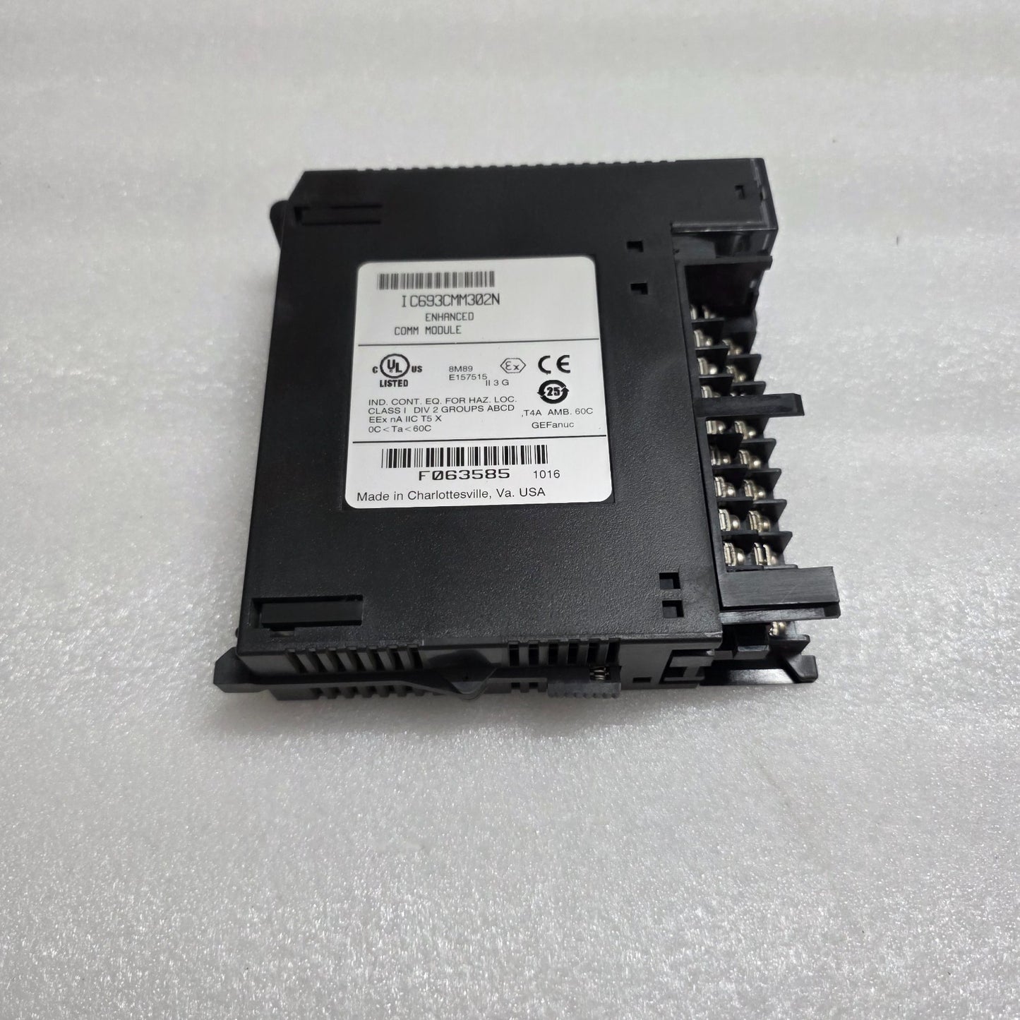 GE FANUC IC693CMM302N ENHANCED GENIUS COMMUNICATIONS MODULE