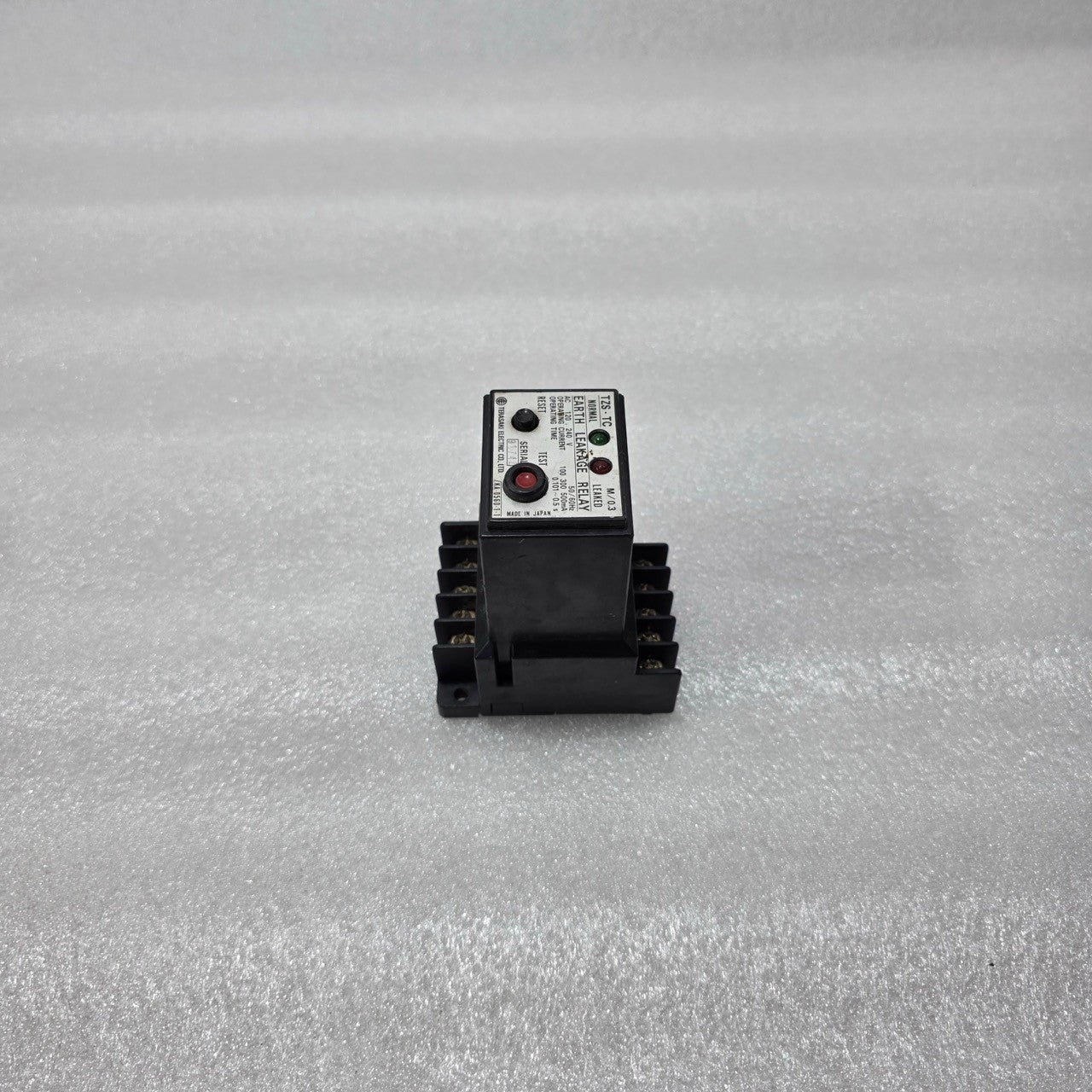 TERASAKI TZS-TC EARTH LEAKAGE RELAY AC 120/240 V