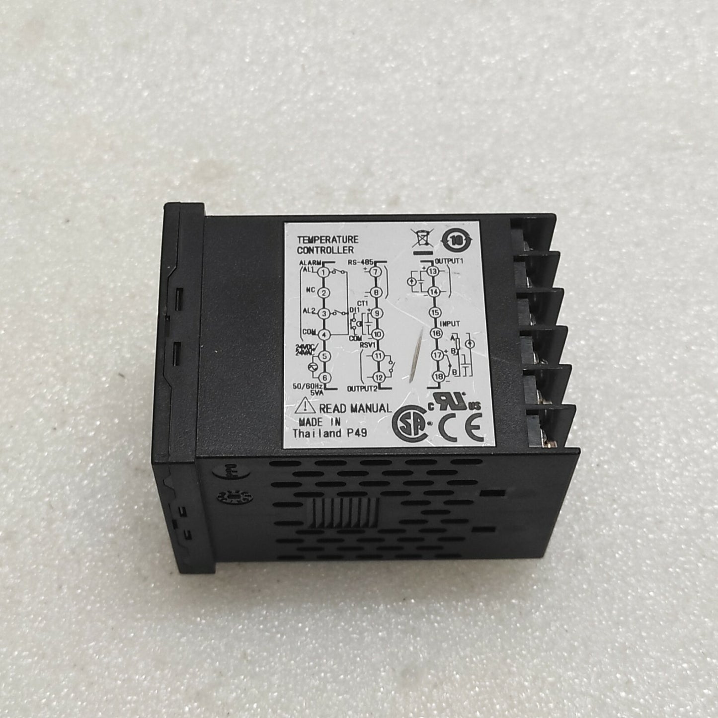 FUJI ELECTRIC PXF4 TEMPERATURE CONTROLLER PXF4AEY2-1BM00-P 24VDC/AC