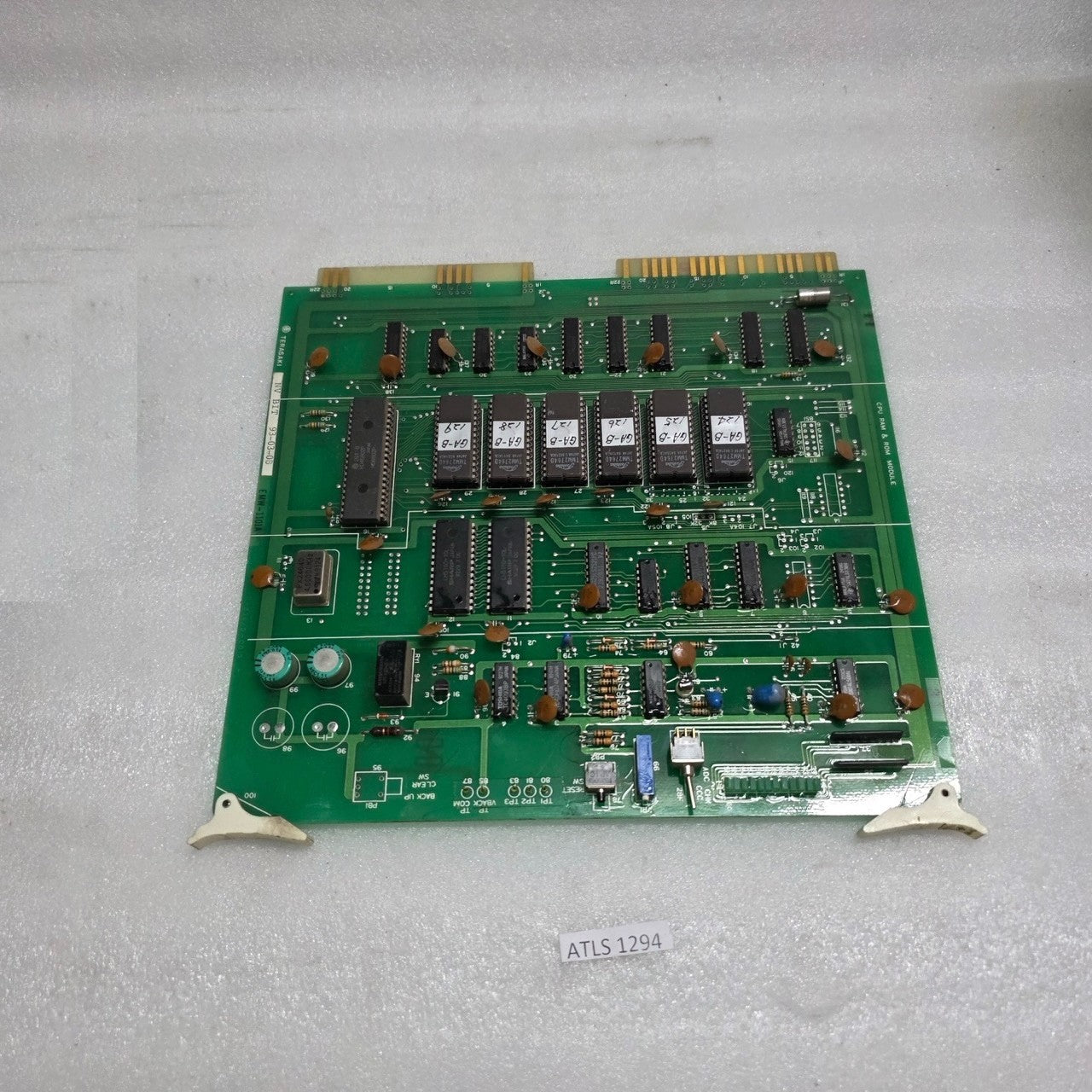 TERASAKI EMW-1101A CENTRAL PROCESSING UNIT (CPU) AND MEMORY (RAM & ROM) MODULE K