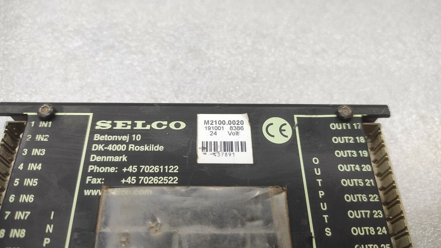 SELCO M2100.0020 EMERGENCY GENERATOR CONTROLLER 24VDC
