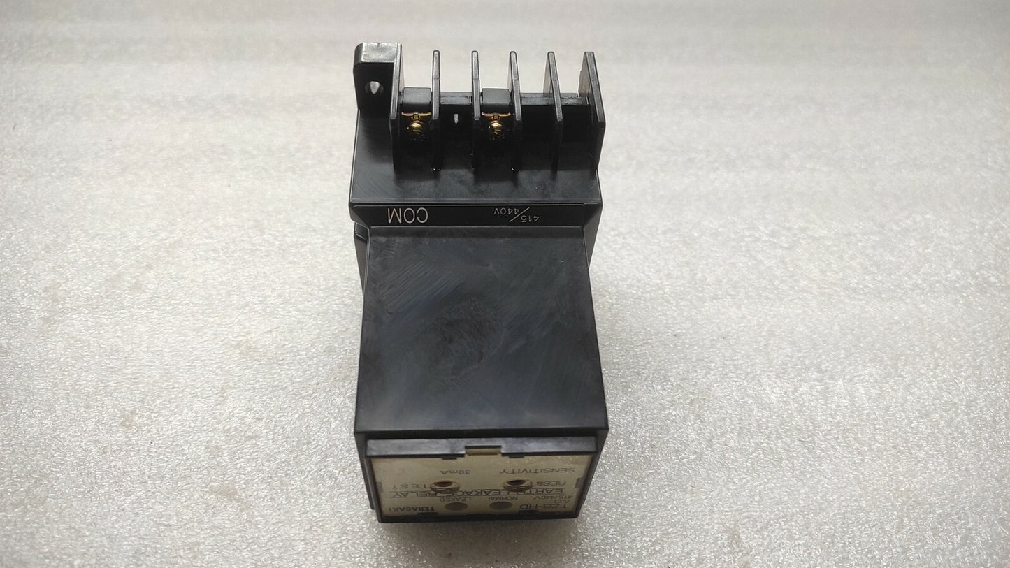 TERASAKI TZS-HD EARTH LEAKAGE RELAY 415/440V