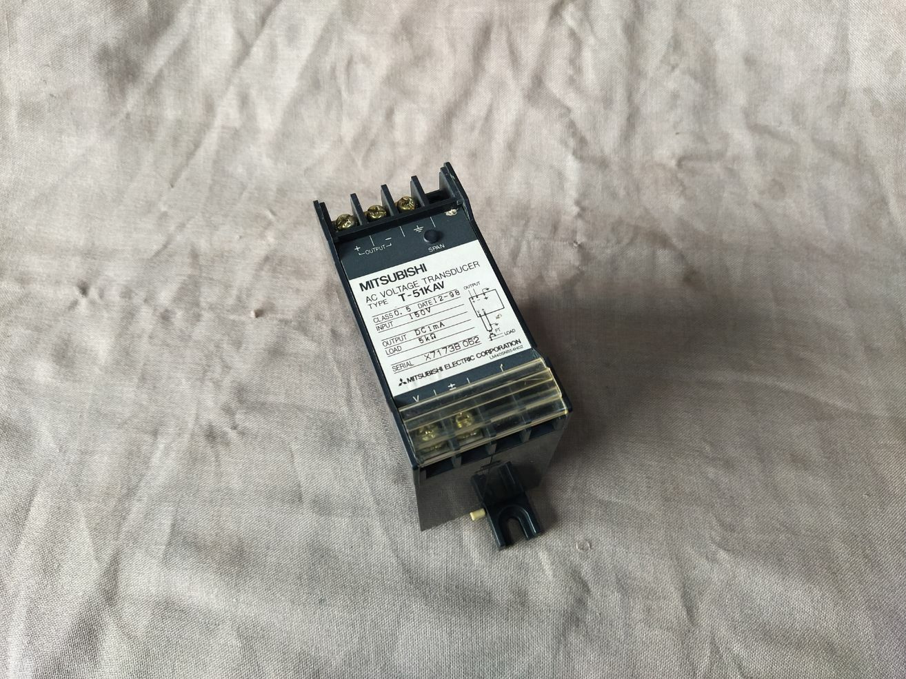 Mitsubishi T-51KAV AC Voltage Transducer T-51K AV