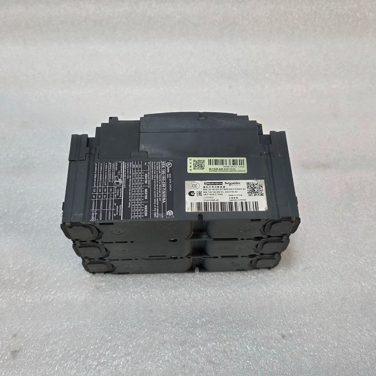 COMPACT NSX250F 3-POLE CIRCUIT BREAKER 250A
