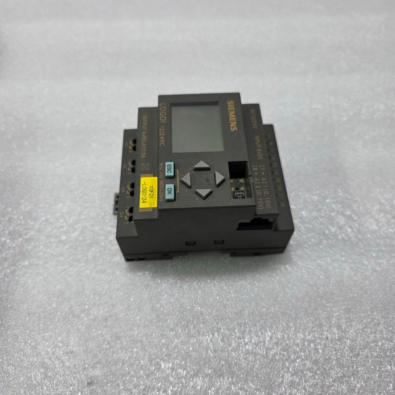 SIEMENS LOGO! 12/24RC 6ED1 052-1MD00-0BA5 LOGIC MODULE 12/24VDC
