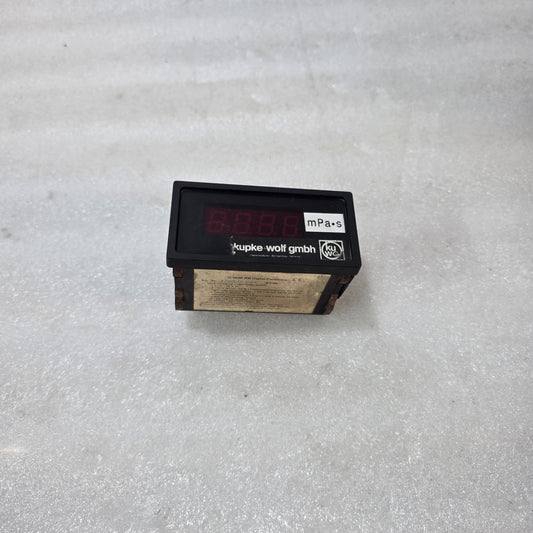 KUPKE WOLF D9648 RB DIGITAL PANEL METER MPA·S DISPLAY (4–20MA / VOLTAGE INPUT, I