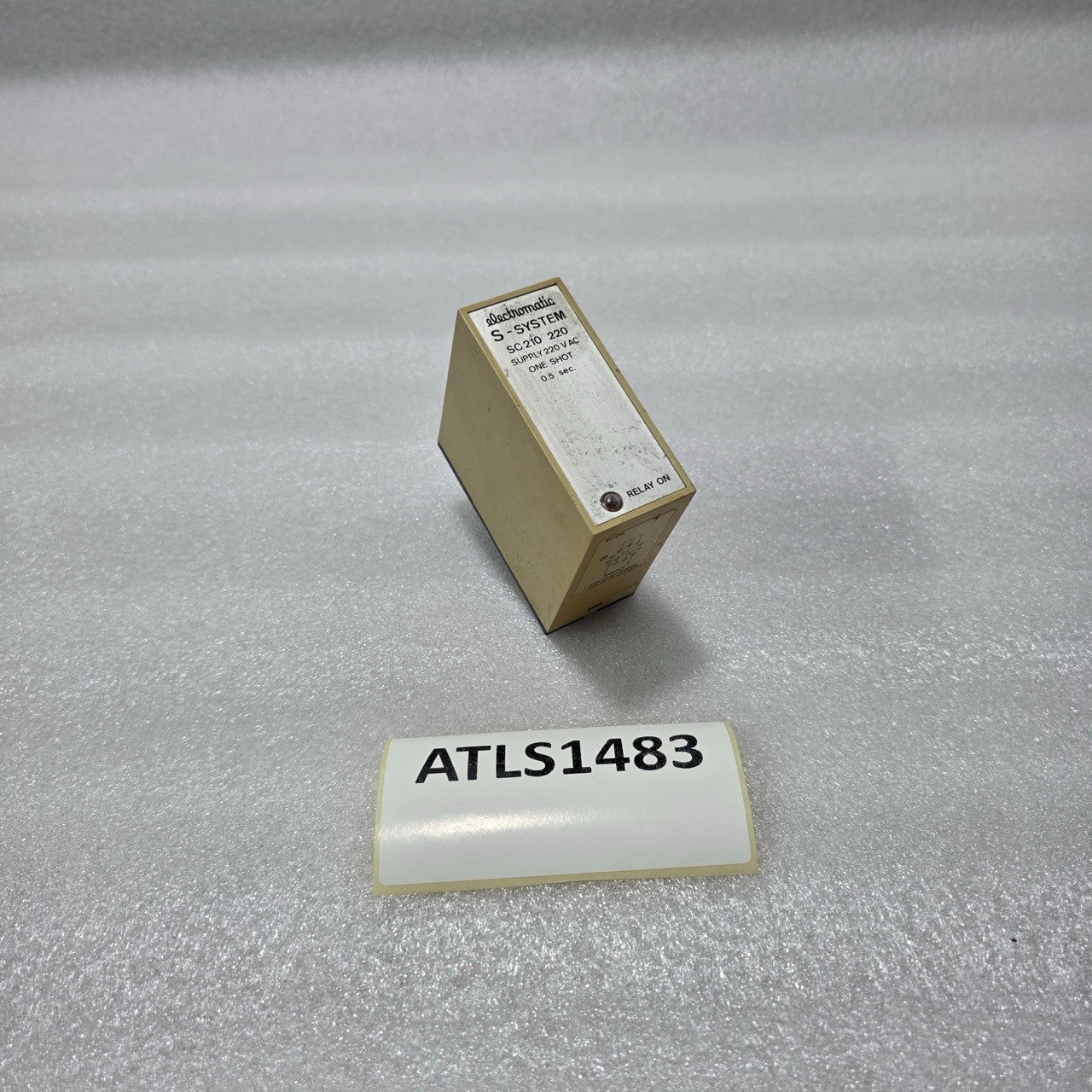 ELECTROMATIC SC 210 220 ONE-SHOT INTERVAL TIMER RELAY 220V