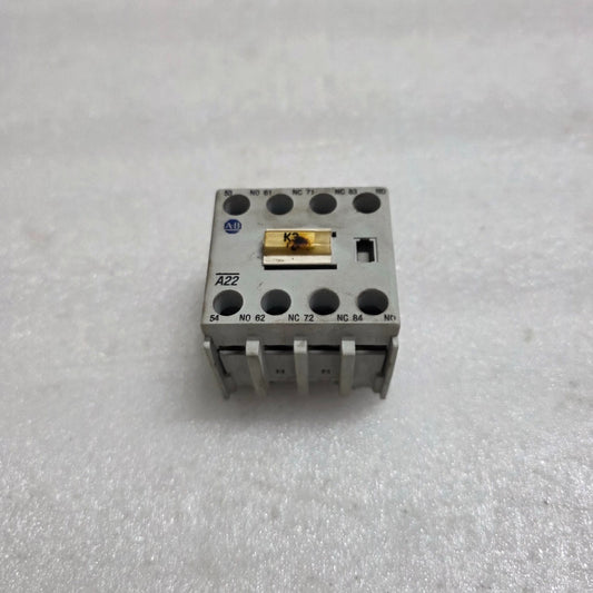 2 UNIT X ALLEN BRADLEY CAT 100-F SER B AUXILIARY CONTACT BLOCK LOT OF 2 UNIT