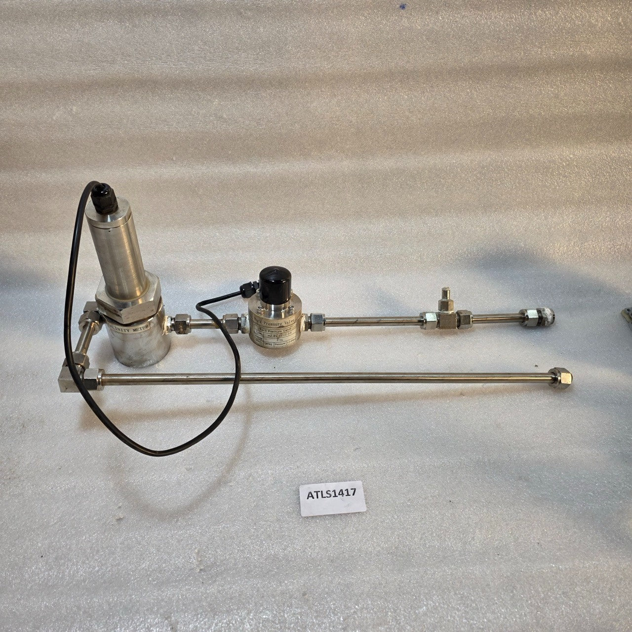 HZ-BV-SS1/2-0.4 BACK PRESSURE VALVE 0-0.4 MPA