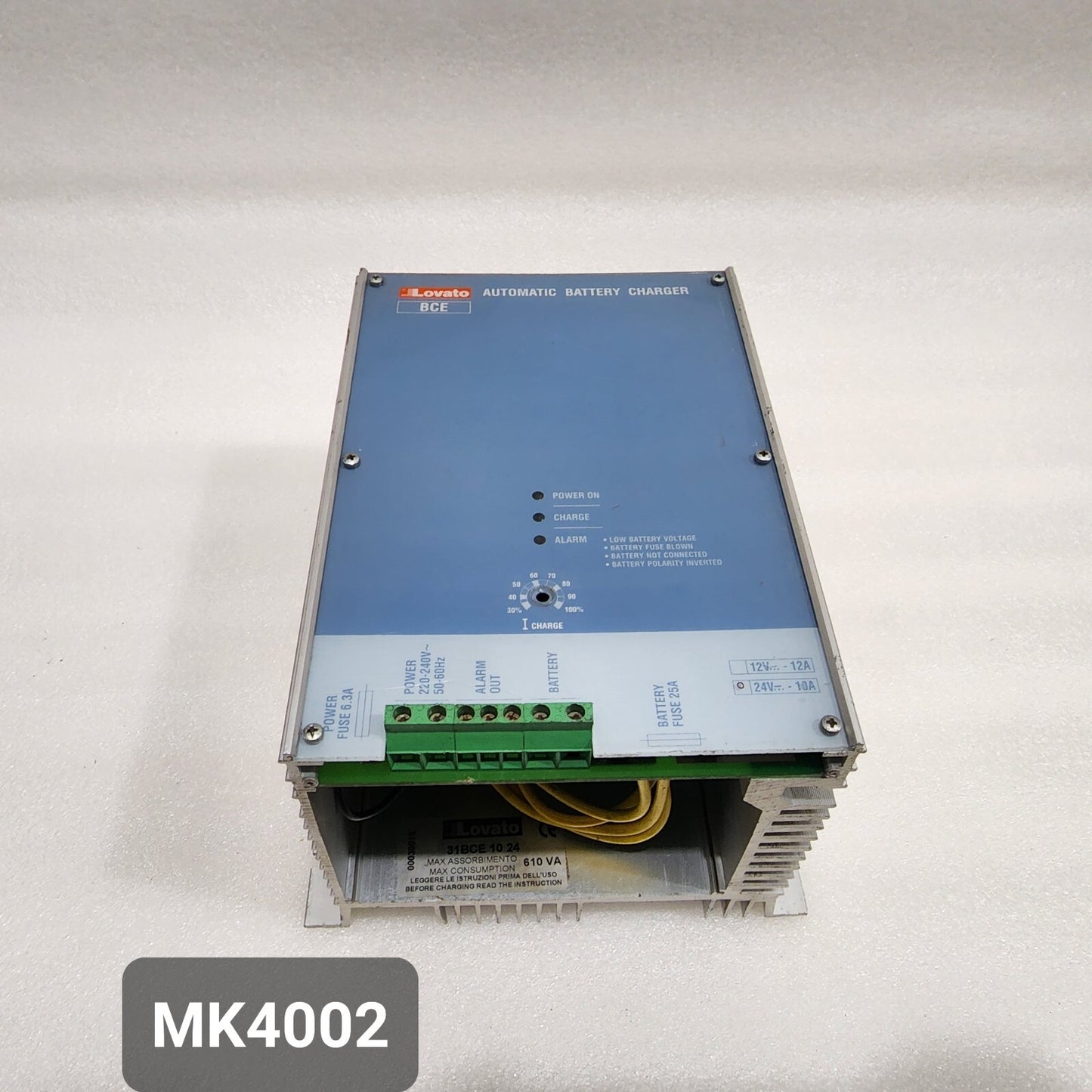 LOVATO 31BCE1024 AUTOMATIC BATTERY CHARGER