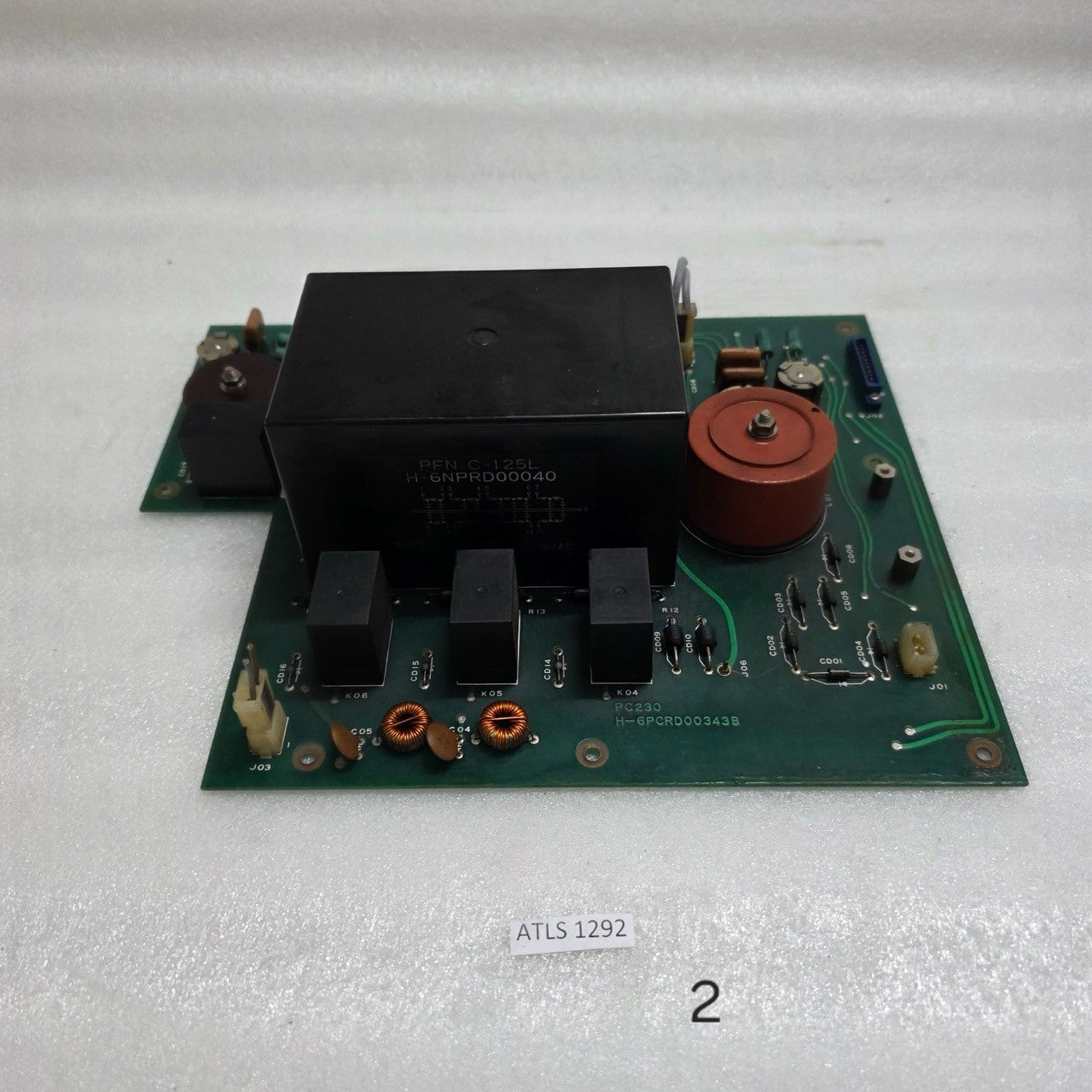 JRC PC230 CONTROL BOARD H-6PCRD00343B CHF-7