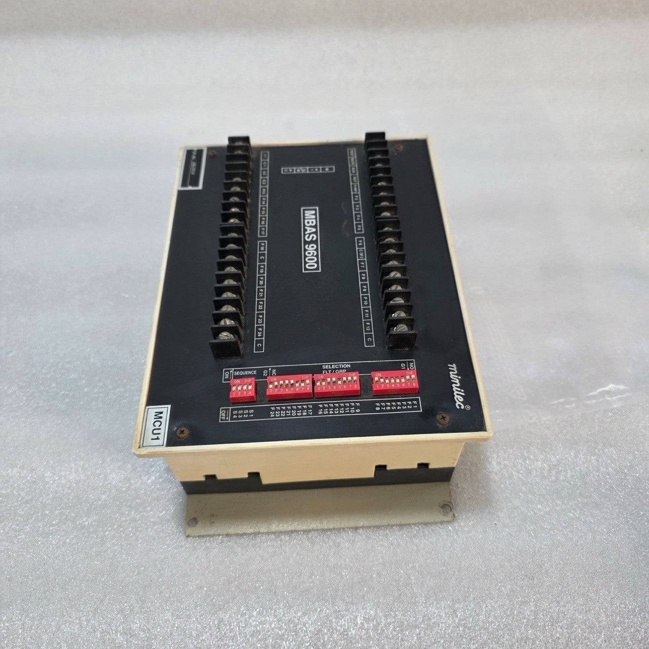 MINILEC MBAS 9600 ALARM ANNUNCIATOR SYSTEM CONTROL UNIT