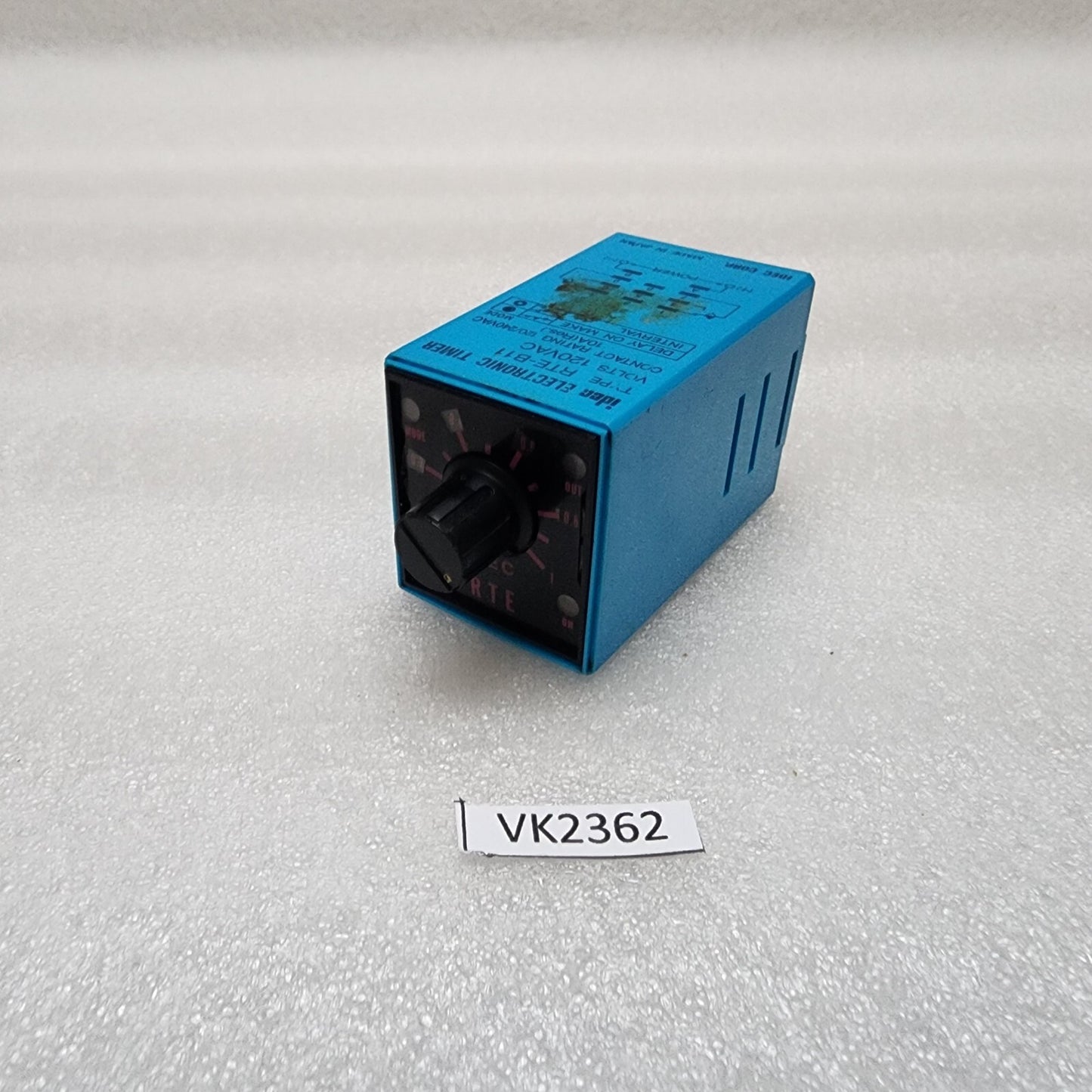 IDEC RTE-B11 ELECTRONIC TIMER 120VAC