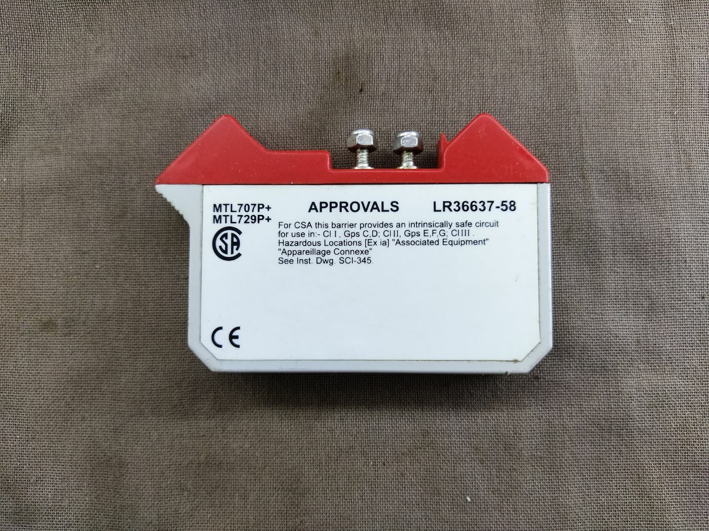Measurement Technology MTL 729P+ Shunt Diode Safety Barrier