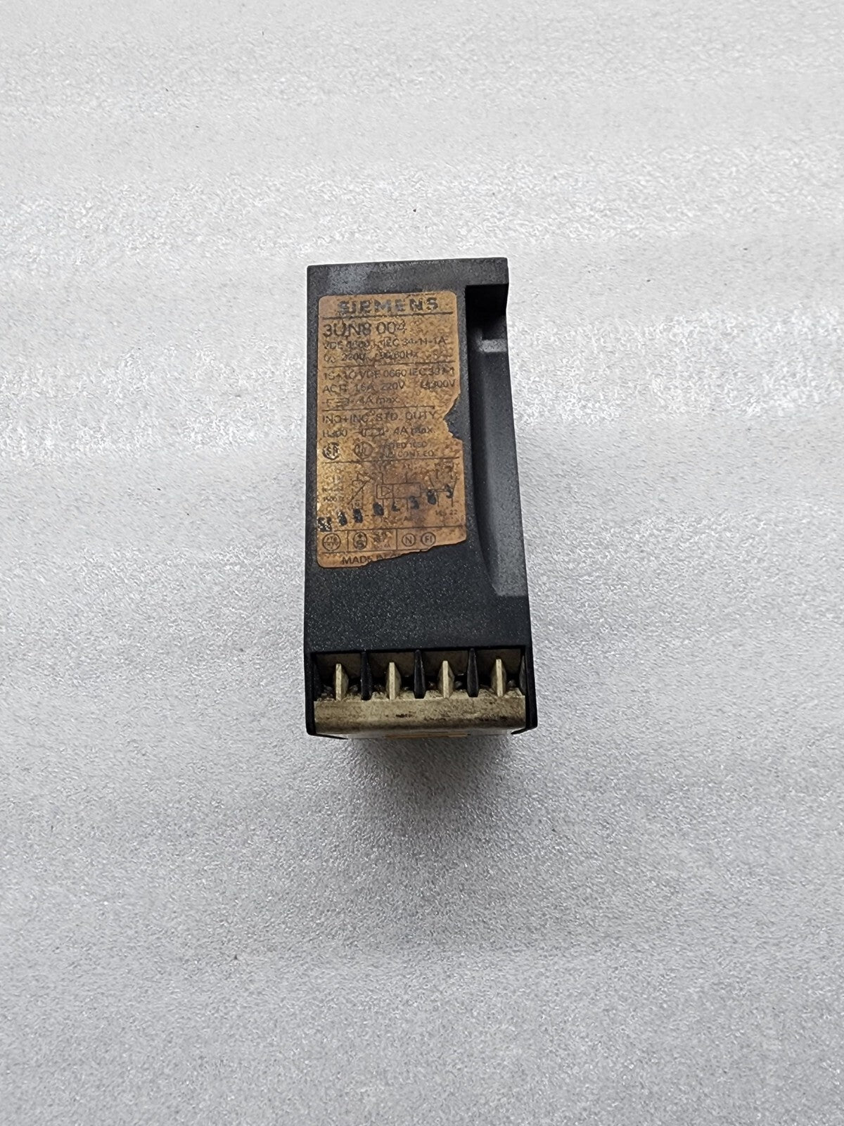 Siemens 3UN8 004 3 Pole Contactor Control Relay 3UN8004