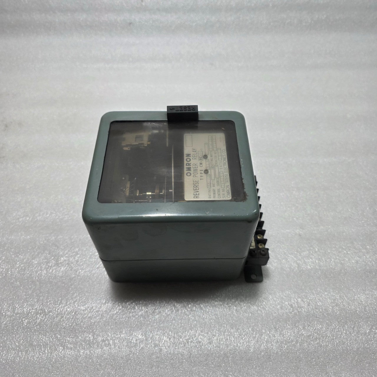 OMRON CW-RCSD2-1 REVERSE POWER RELAY 110V AC / 60HZ