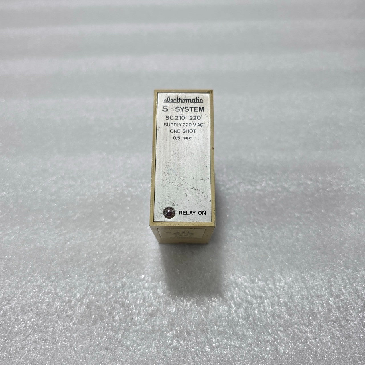 ELECTROMATIC SC 210 220 ONE-SHOT INTERVAL TIMER RELAY 220V