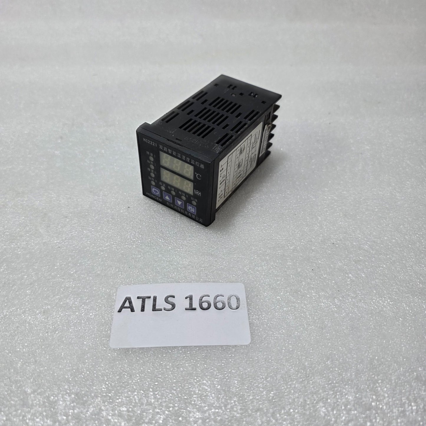 HANGZHOU HONCEN HC2221 DIGITAL DUAL-DISPLAY TEMPERATURE AND HUMIDITY CONTROLLER