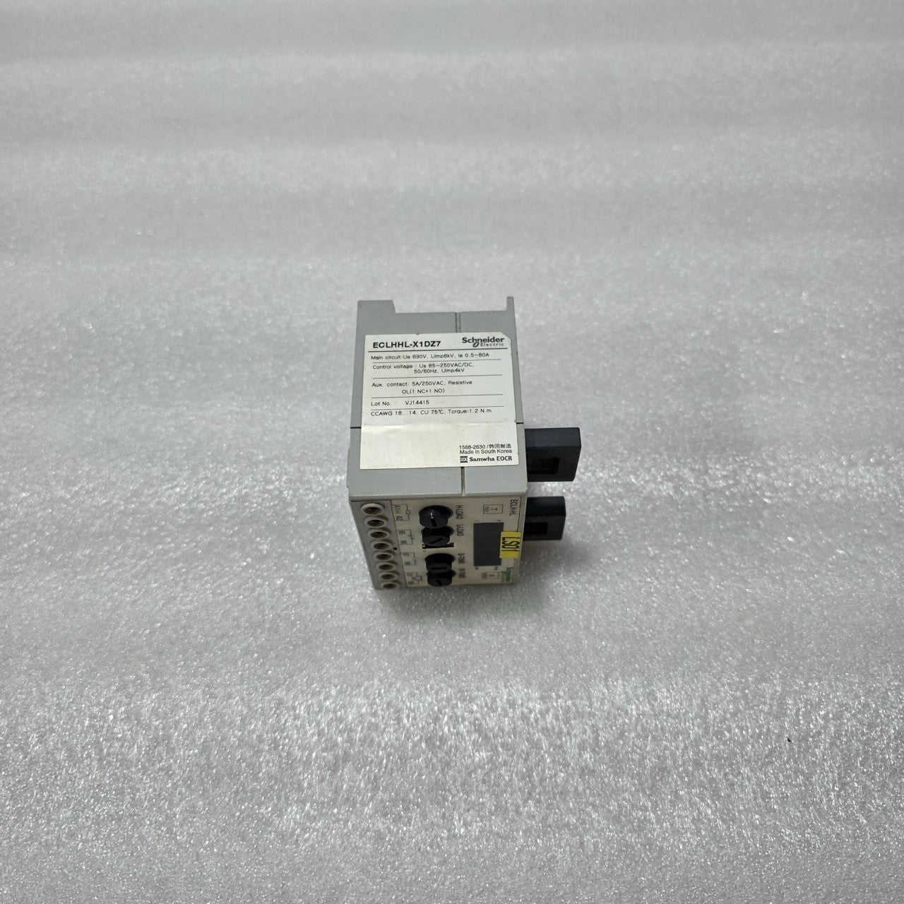 ECLHHL-X1DZ7 ELECTRONIC OVERCURRENT RELAY 85–250V AC/DC 0.5 A TO 80 A
