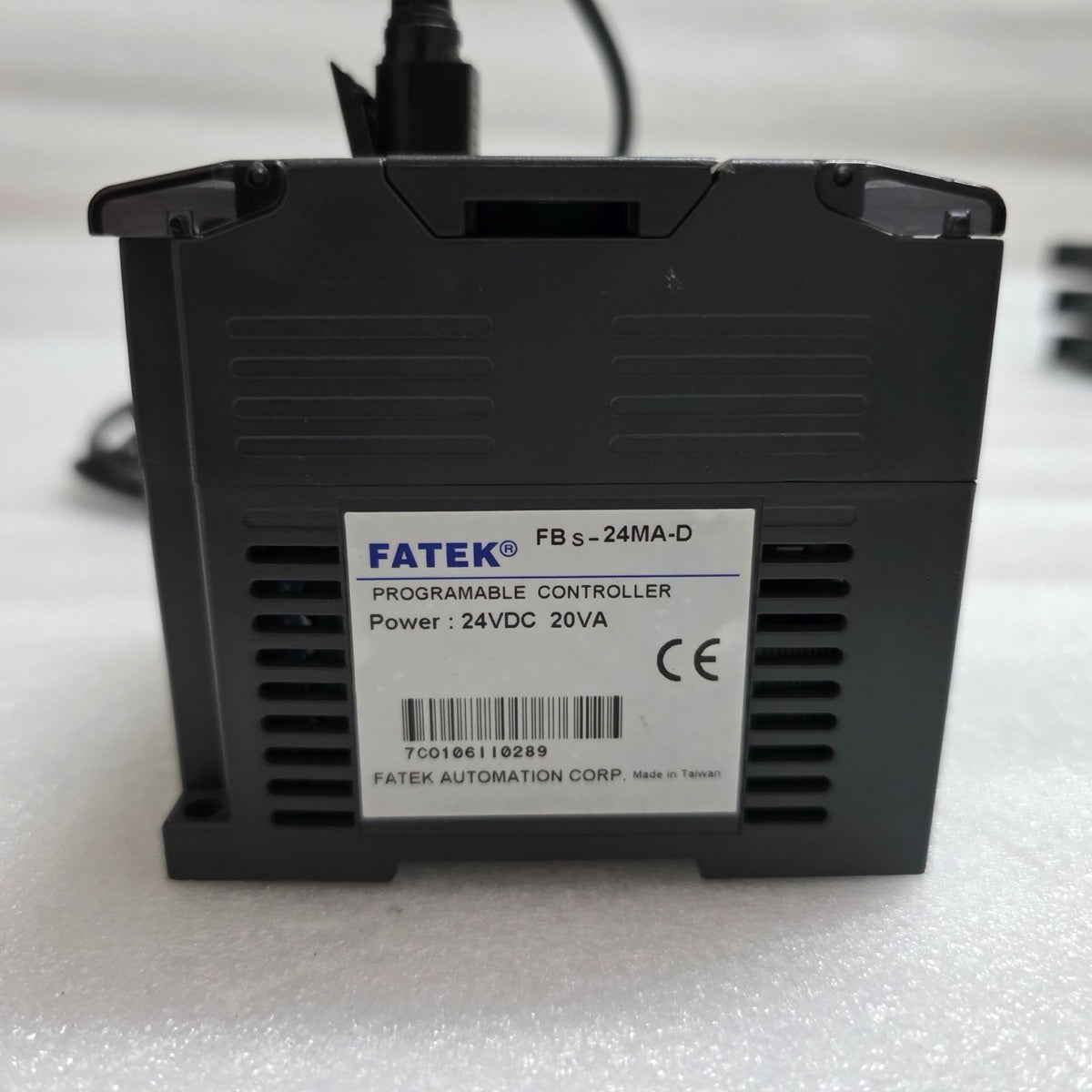 FATEK FBS-24MA-D PROGRAMMABLE LOGIC CONTROLLER 24VDC