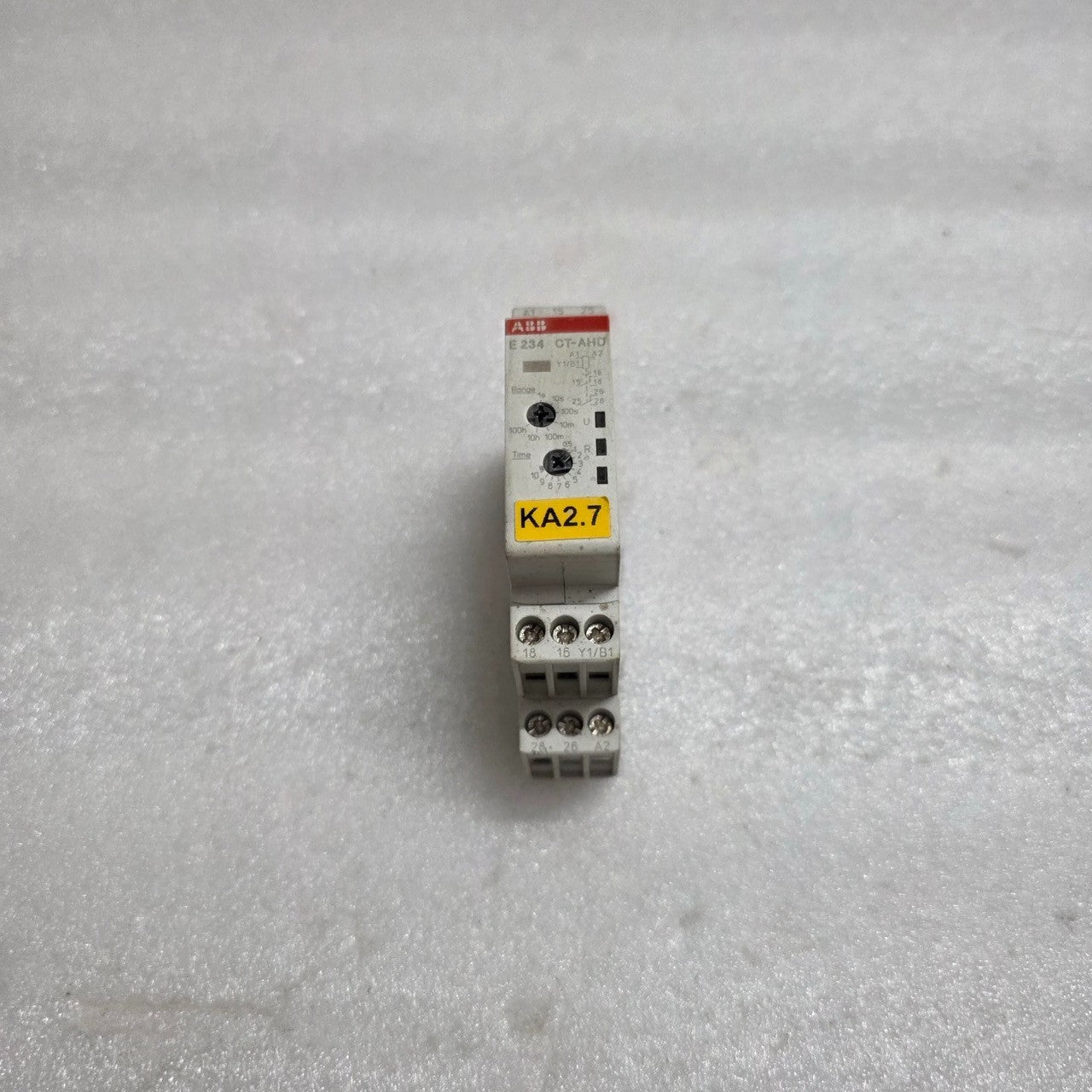 ABB CT-AHD.22 OFF-DELAY TIME RELAY 1SVR500110R0100 24-240V AC/ 24-28V DC