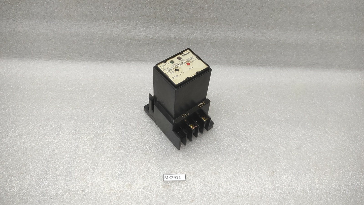TERASAKI TZS-HD EARTH LEAKAGE RELAY 415/440V