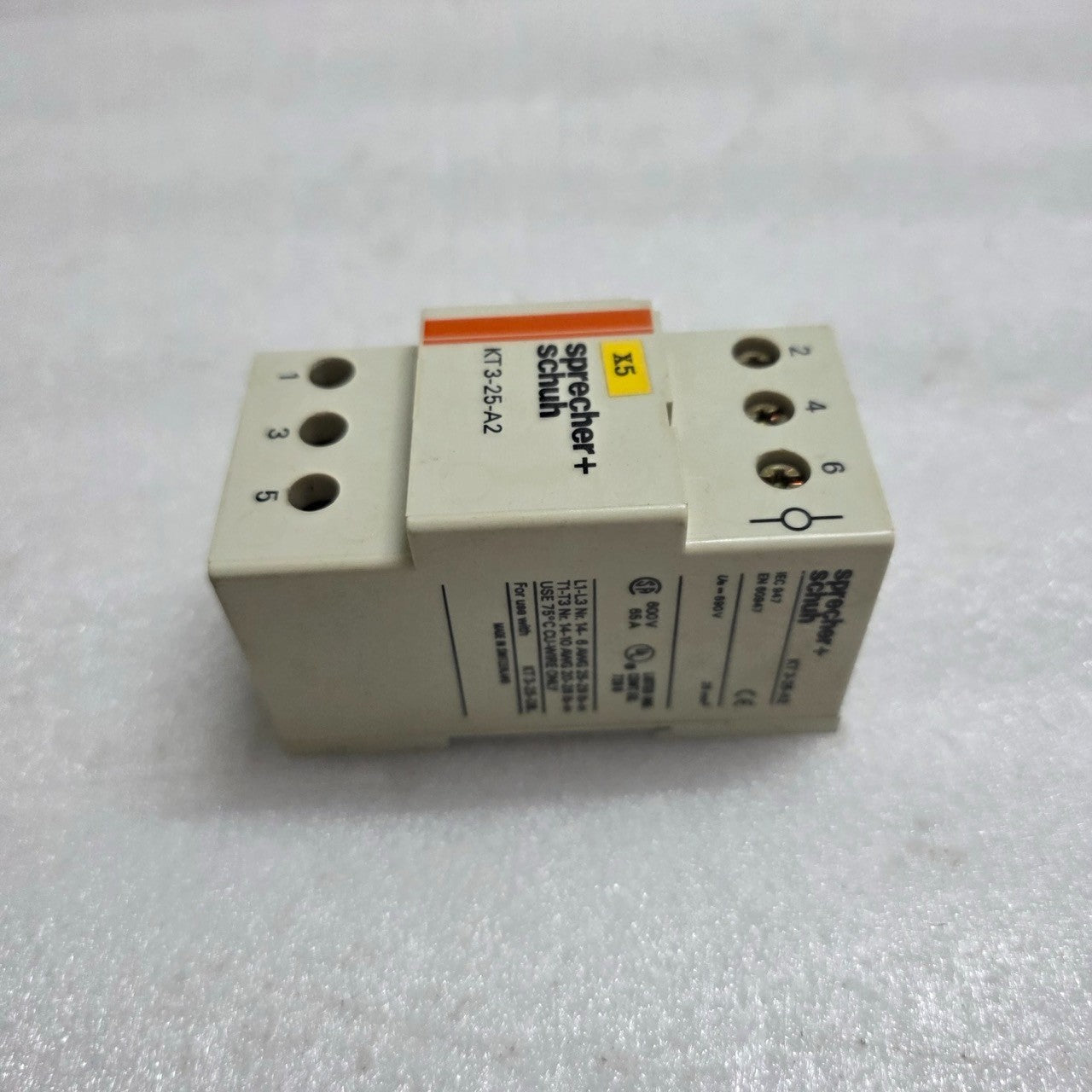 SPRECHER+SCHUH KT3-25-A2 MOTOR PROTECTOR 690V