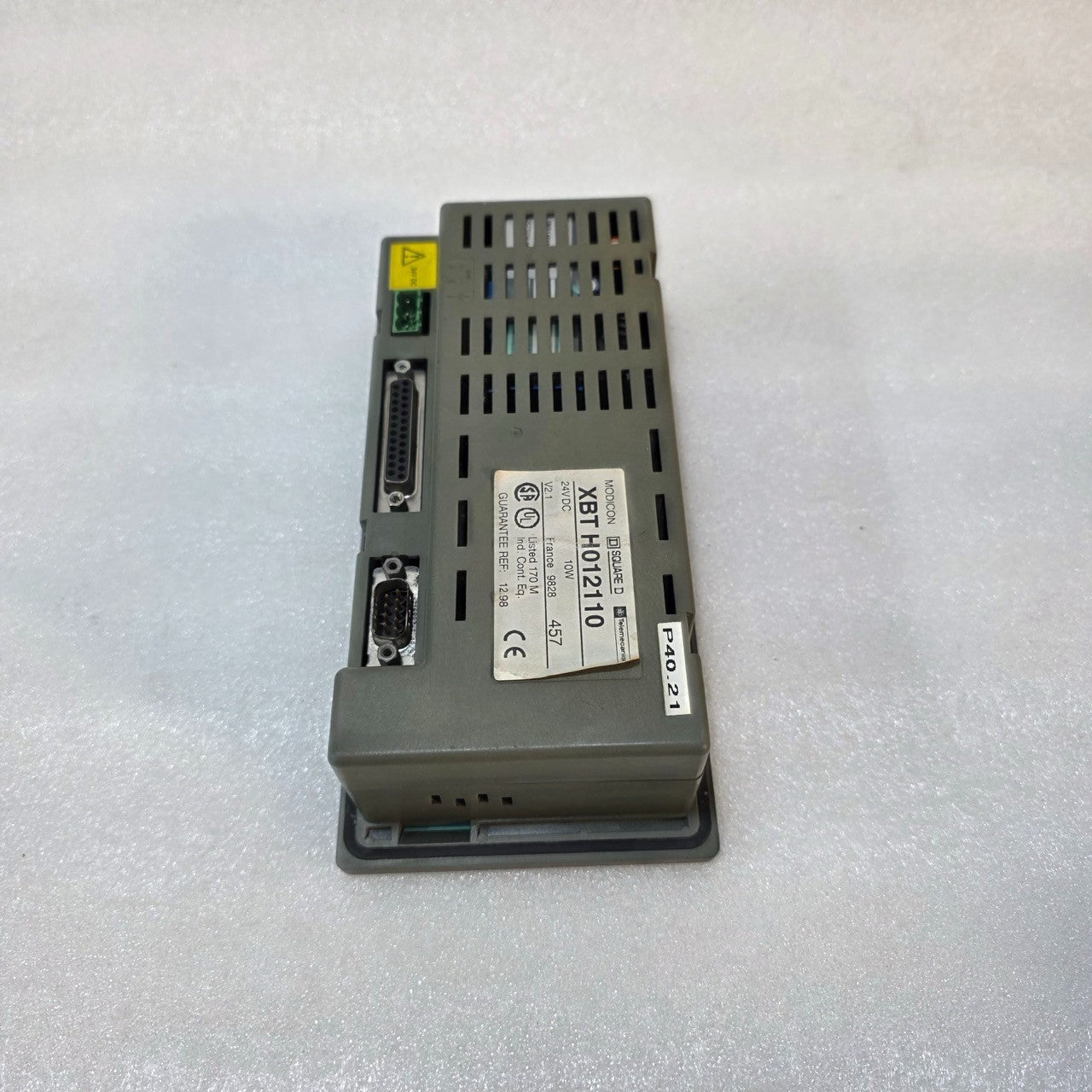 MODICON XBT H012110 OPERATOR INTERFACE HMI, 24V DC, 10W – SQUARE D / TELEMECANIQ