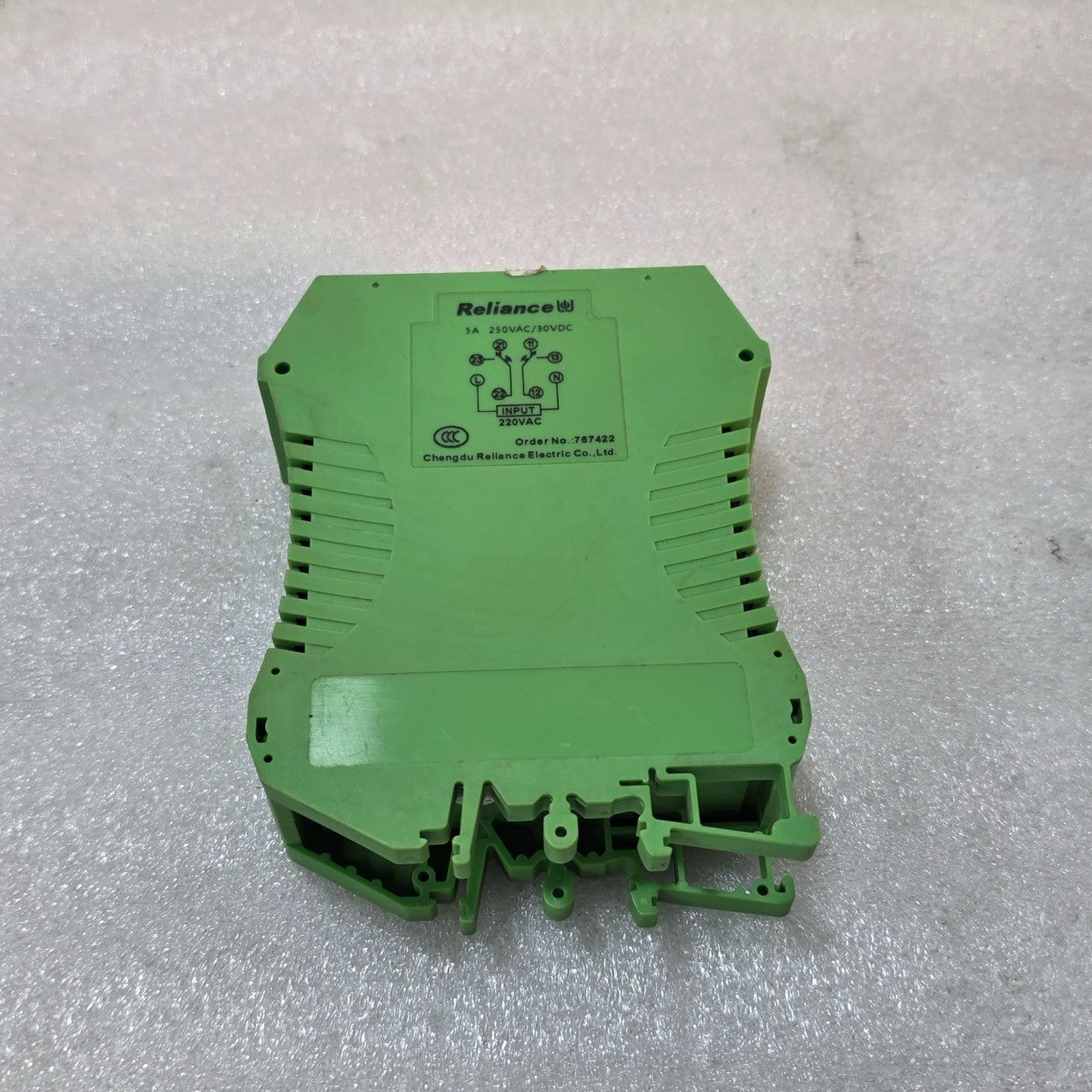 RELIANCE REBTT-220VAC-2Z-A SWITCHING-ON DELAY RELAY 220V AC