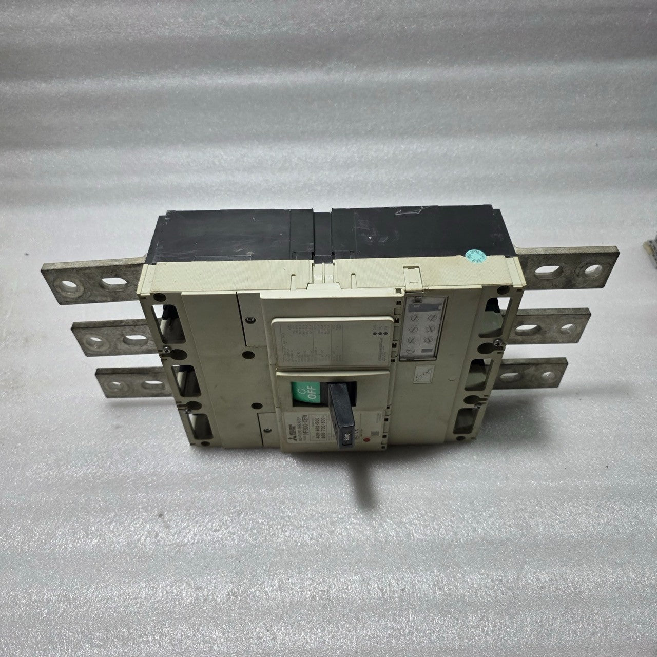 MITSUBISHI NF800-CEW 3-POLE CIRCUIT BREAKER ELECTRONIC TRIPPING DEVICE 800A