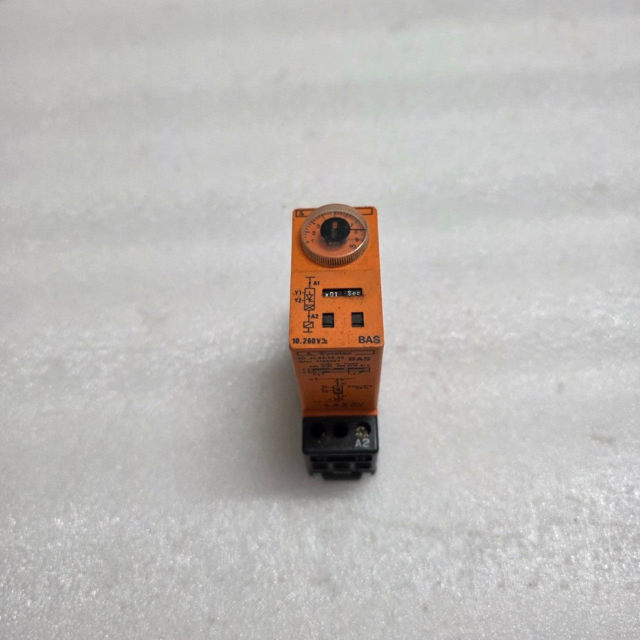 SYRELEC BAS ELECTRONIC TIME RELAY 10 TO 260 V AC/DC